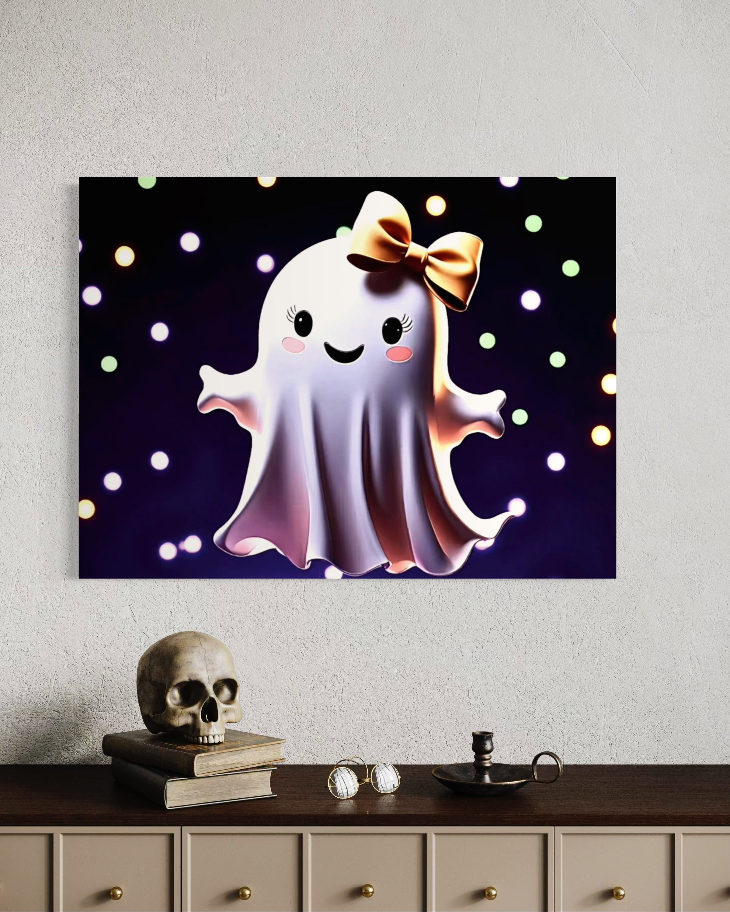 Ghost Girl with Big Bow