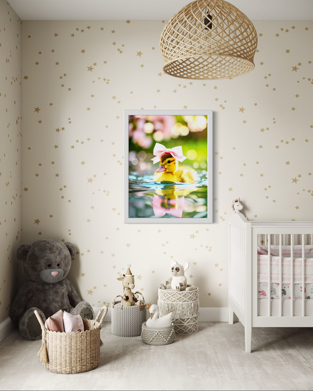 Duckling Princess Museum Print