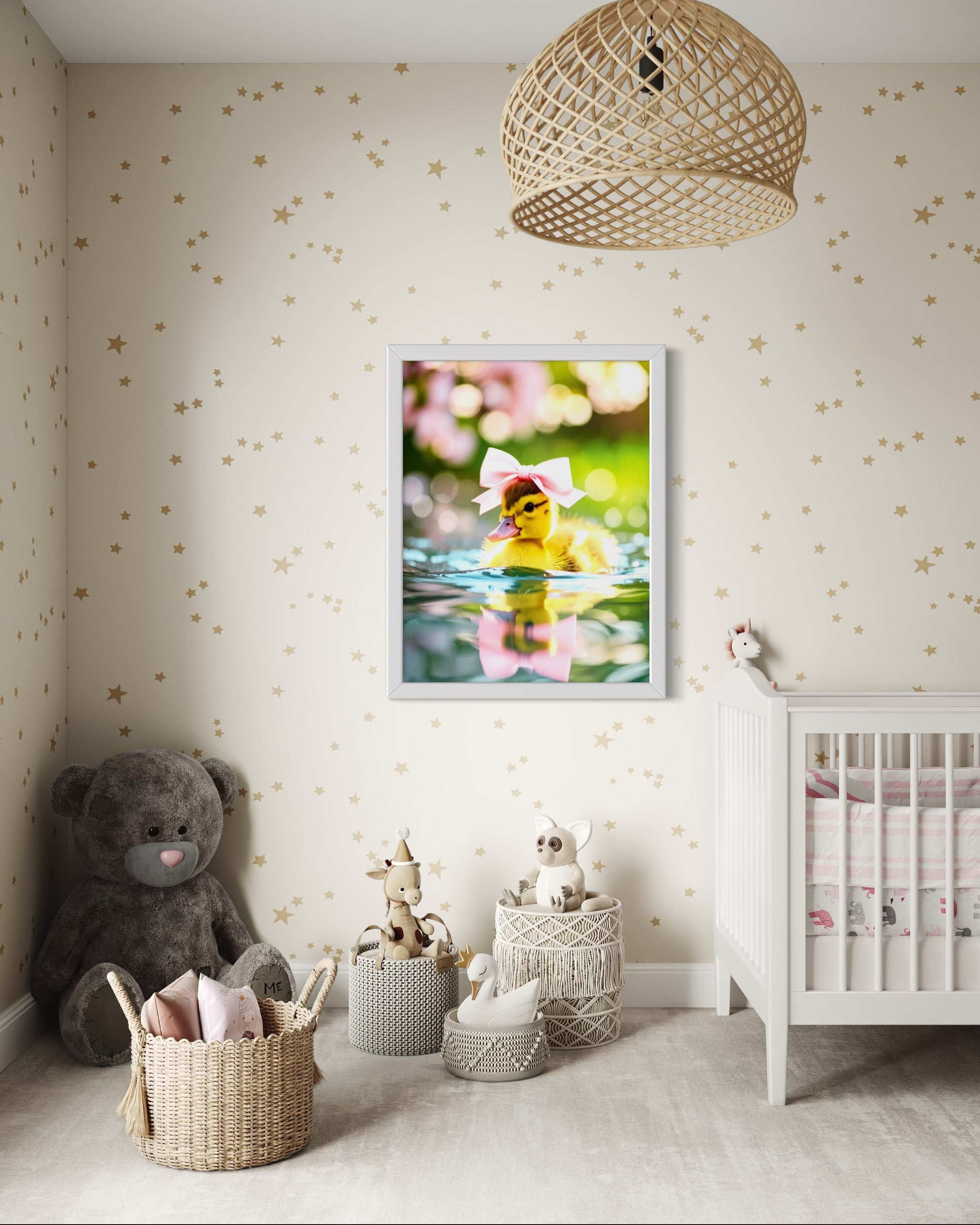Duckling Princess Museum Print