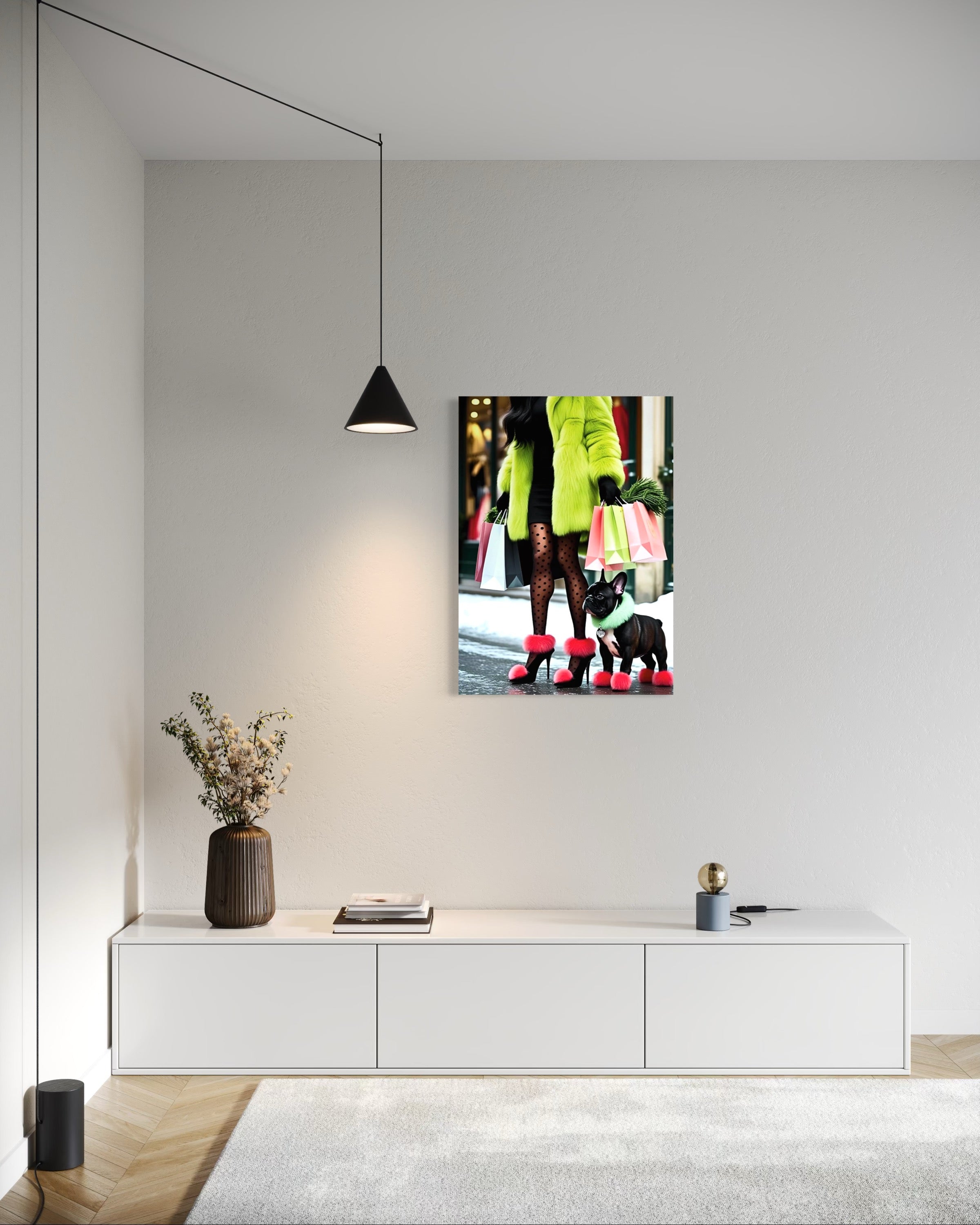 Shopping Pals Museum Print