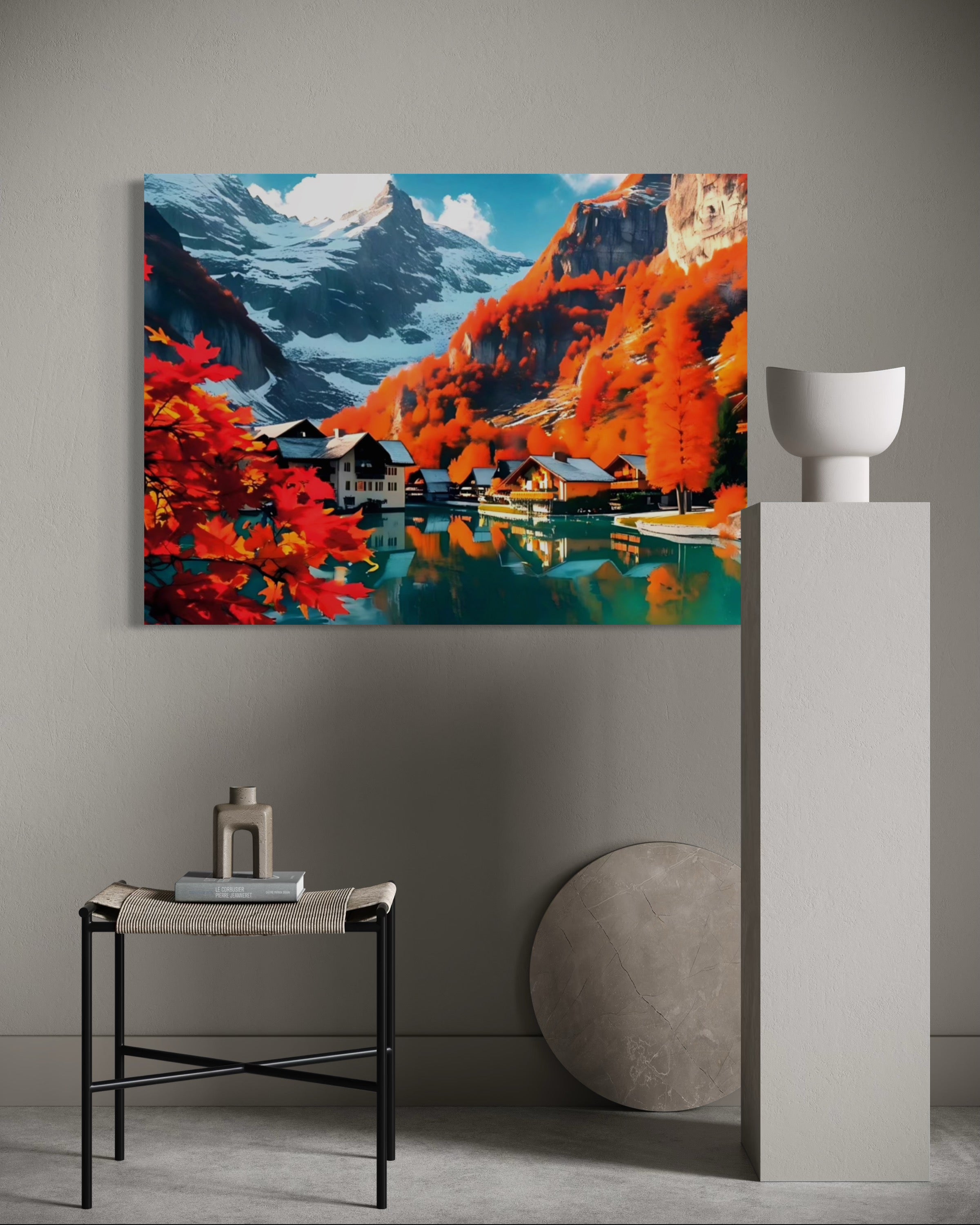 Switzerland Fall Landscape