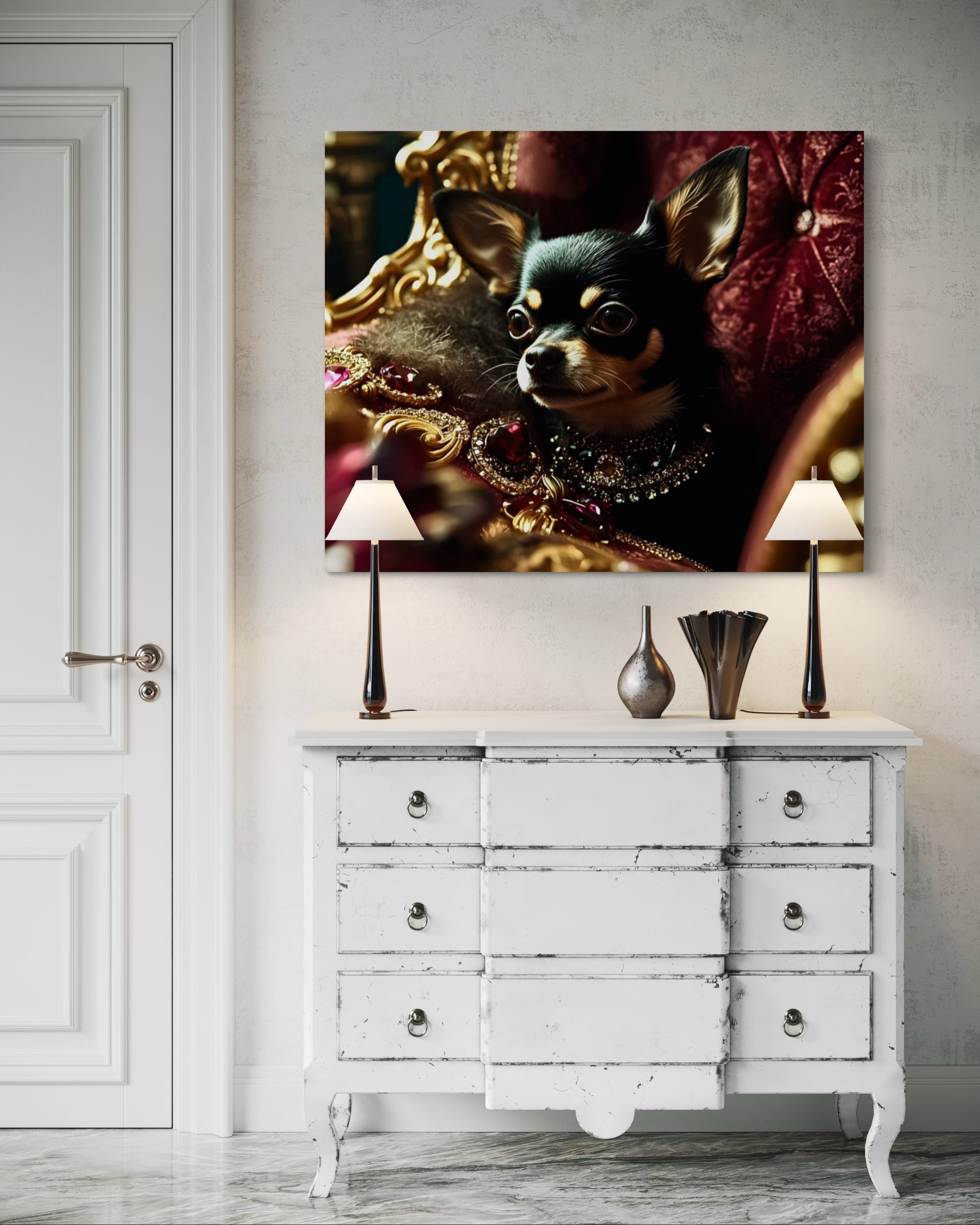 Victorian Royal Chihuahua Portrait