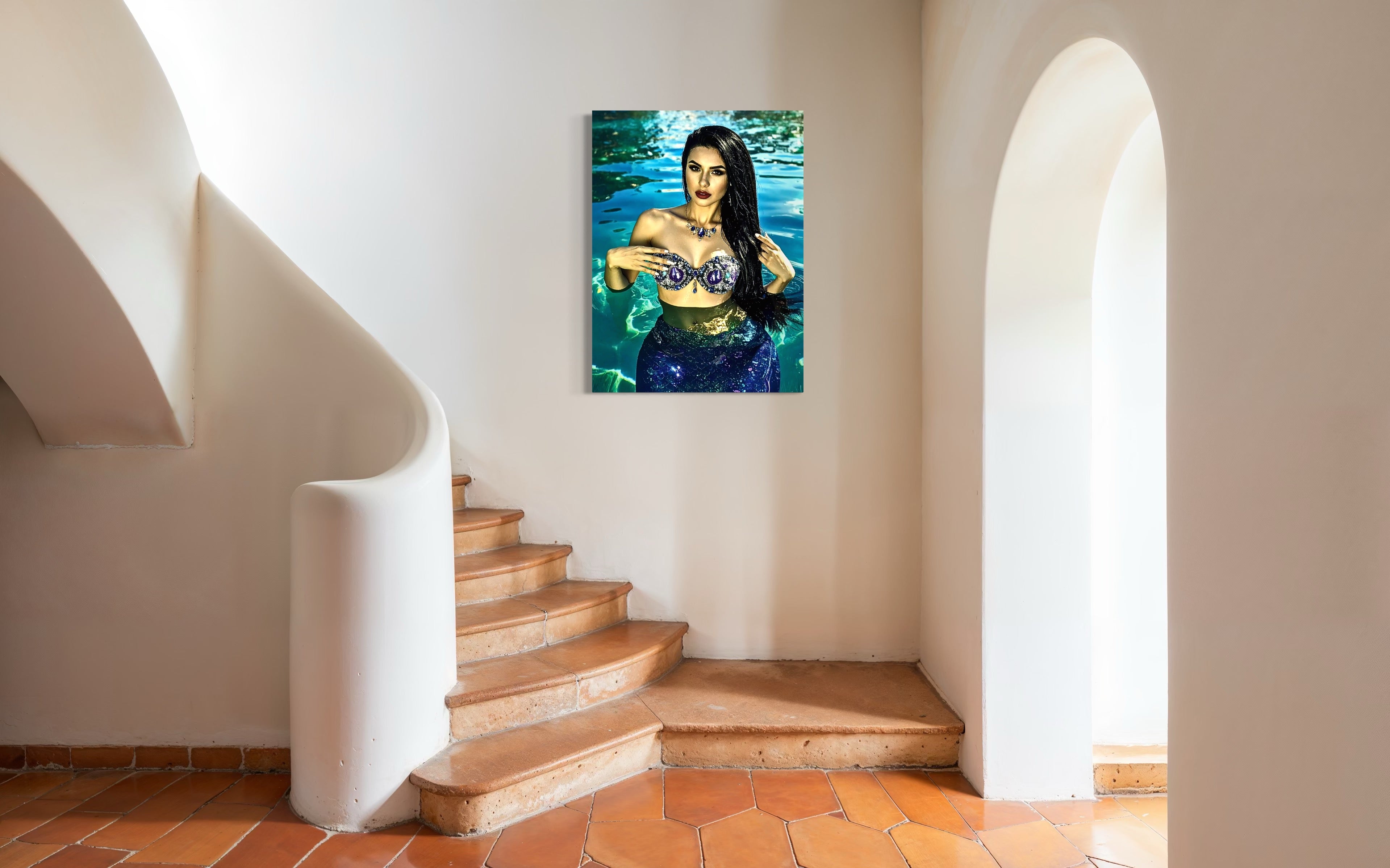 Delphine Siren of the Baltic Sea Museum Print