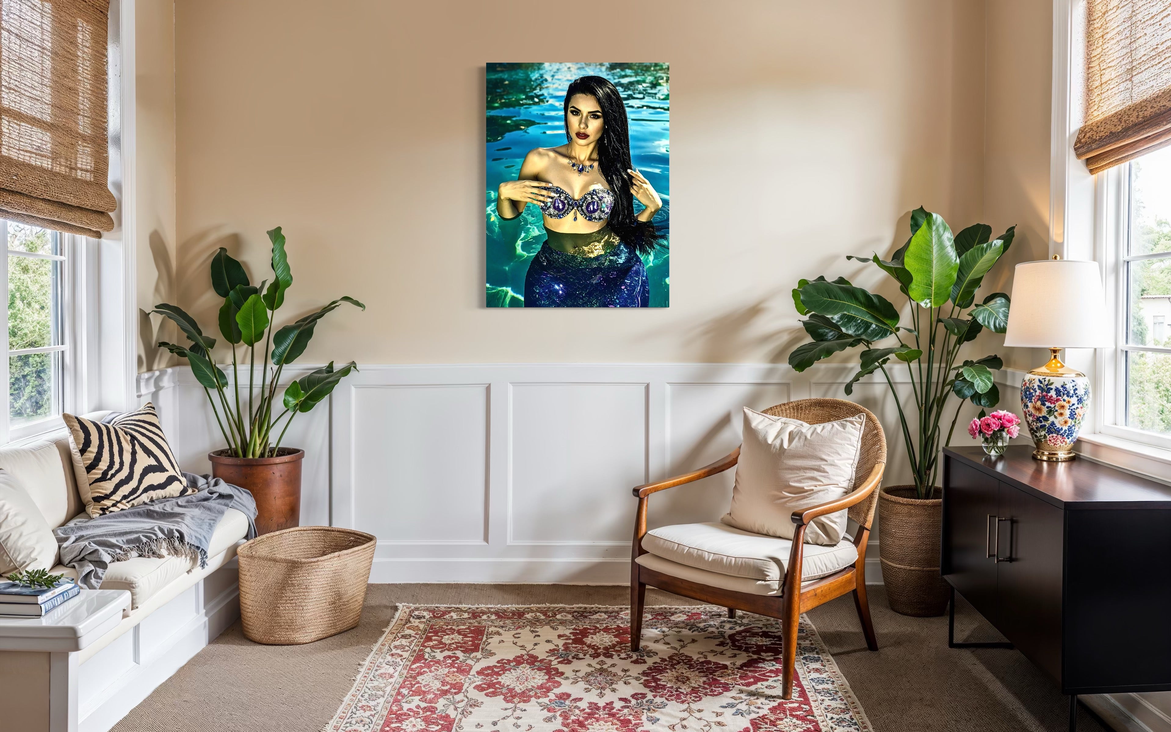 Delphine Siren of the Baltic Sea Museum Print