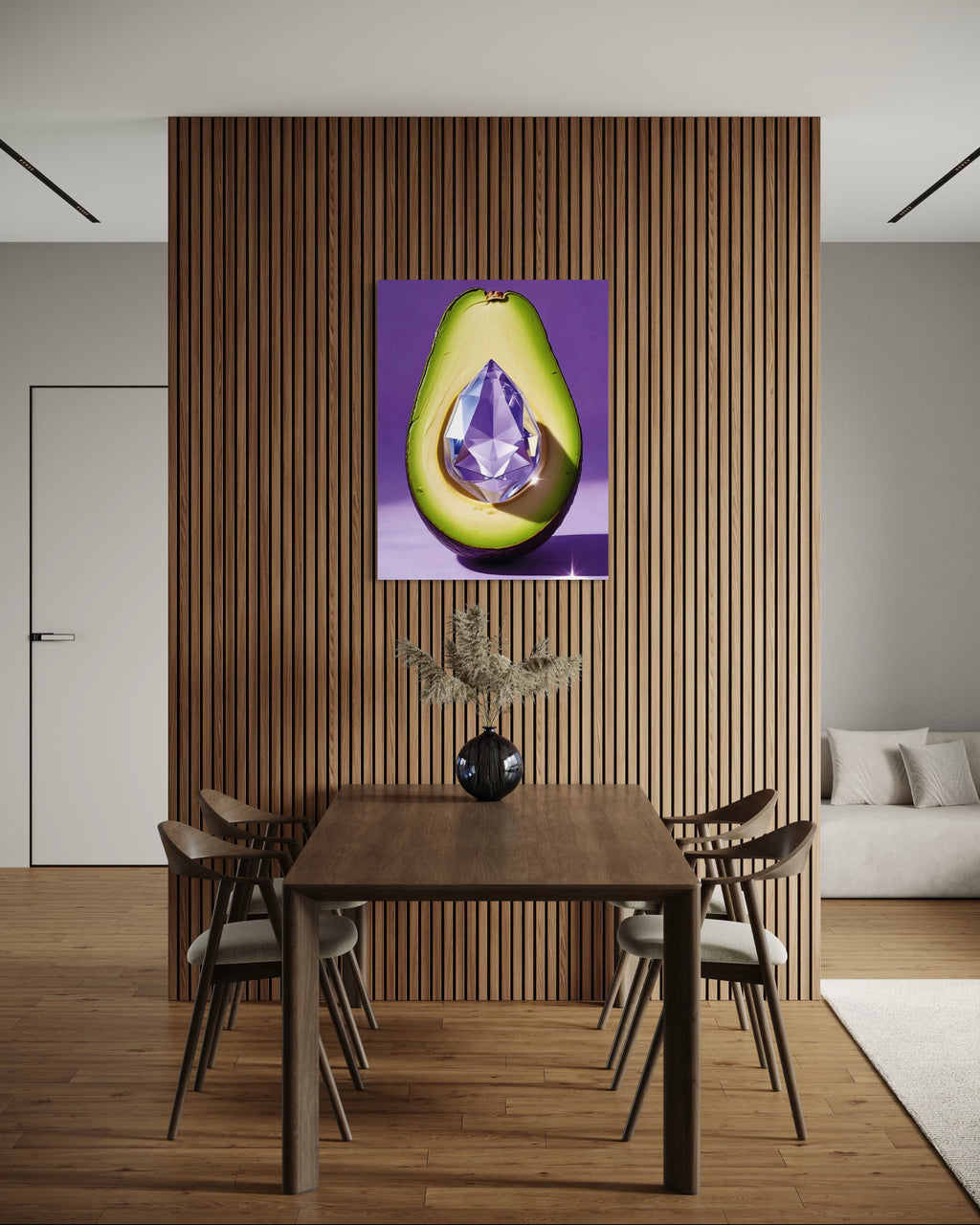 Avocado Gem Museum Print