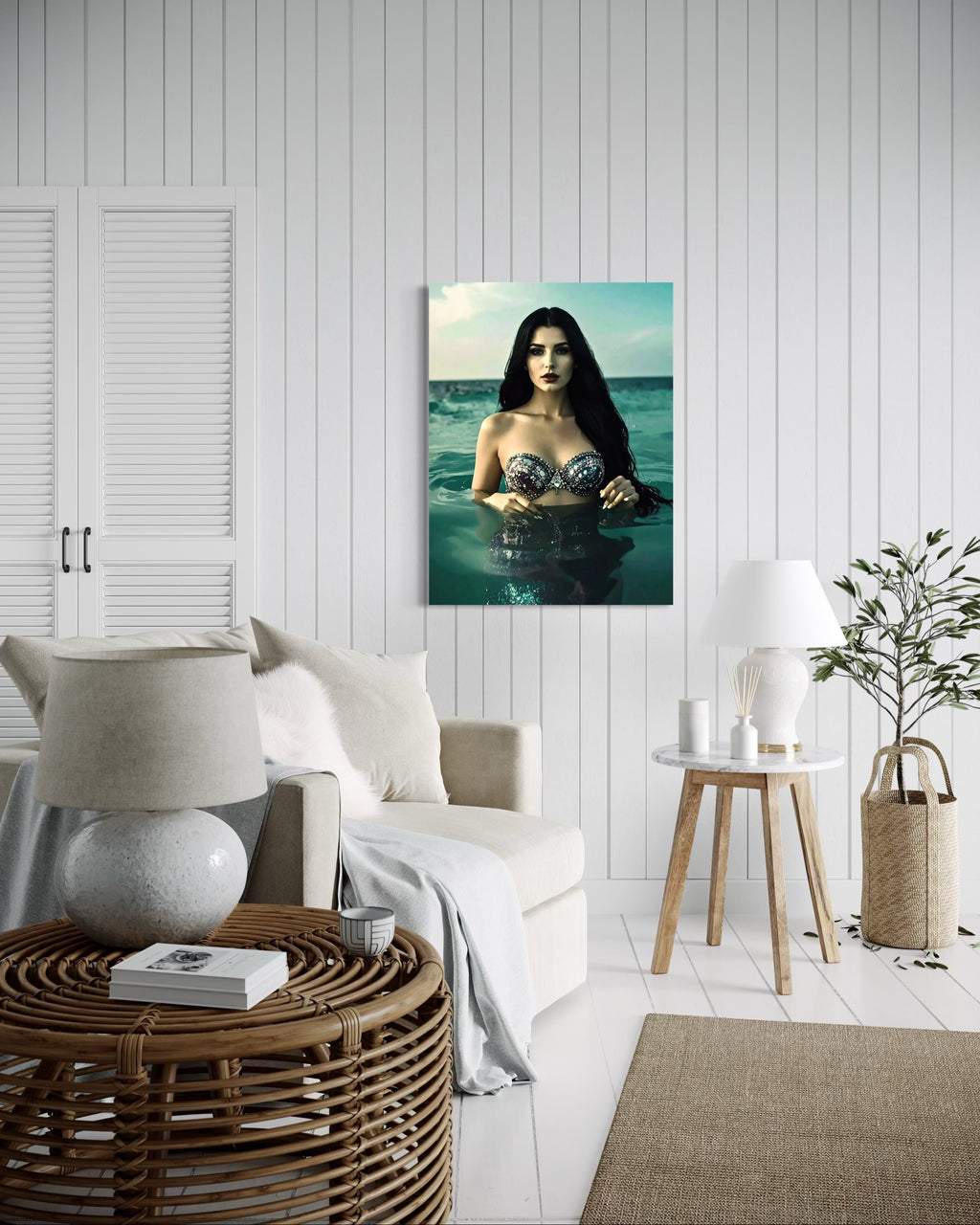 Lilith Siren of Loch Ness Museum Print