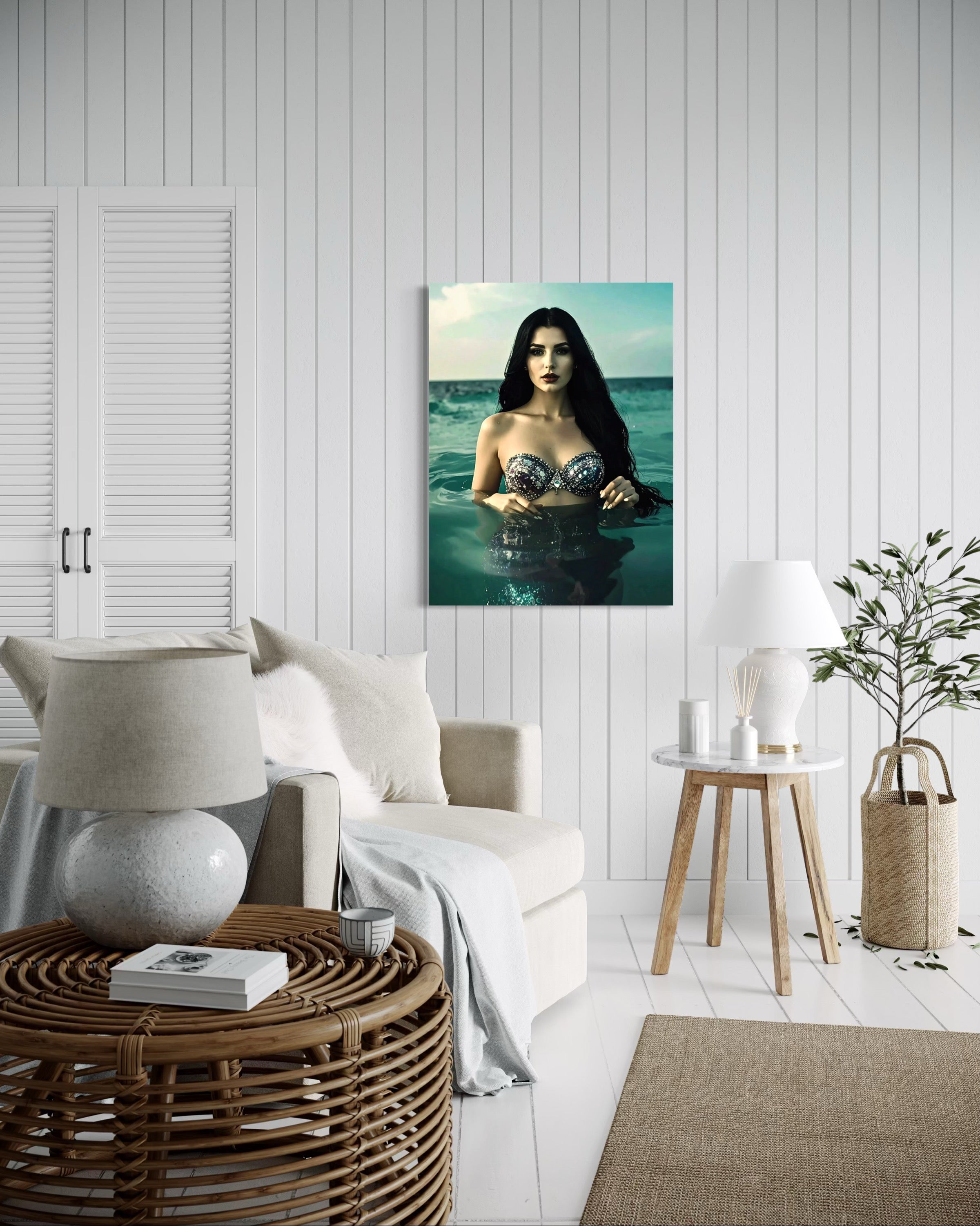 Lilith Siren of Loch Ness Museum Print