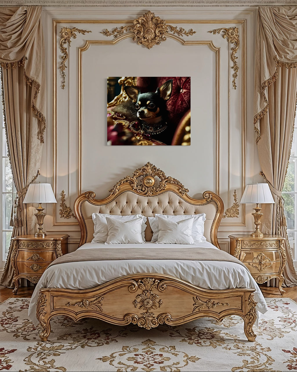 Victorian Royal Chihuahua Portrait
