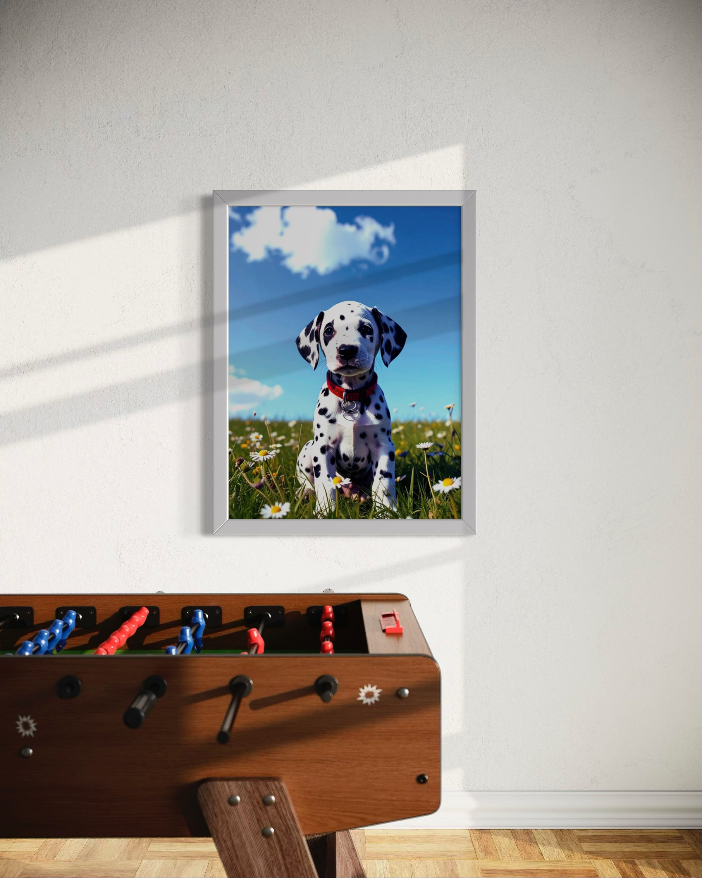 Dalmatian Puppy on a Sunny Day Museum Print
