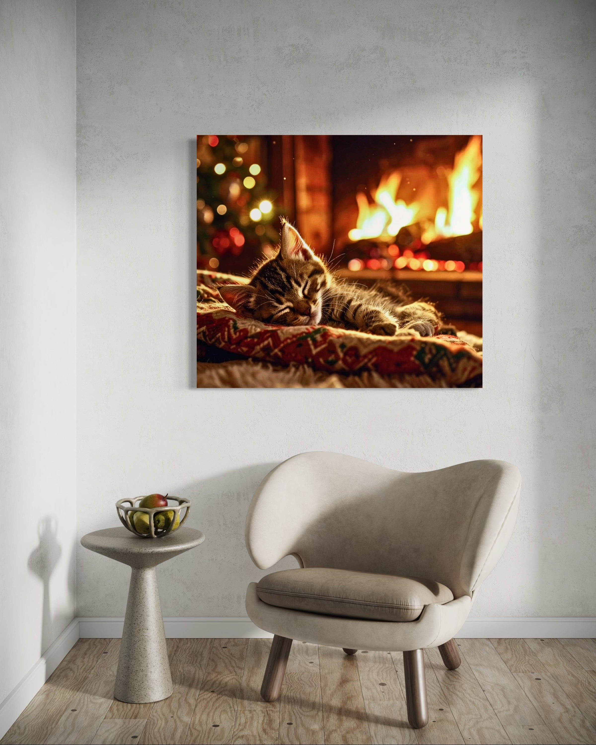 Magic Christmas Kitten Dreams