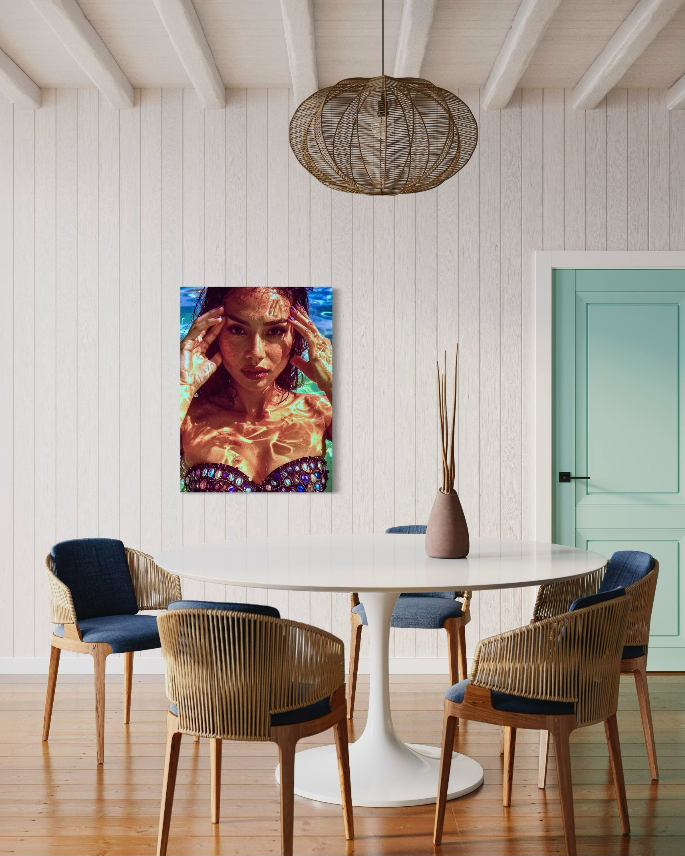 Mirabella Siren of Cayo de Agua, Venezuela Museum Print