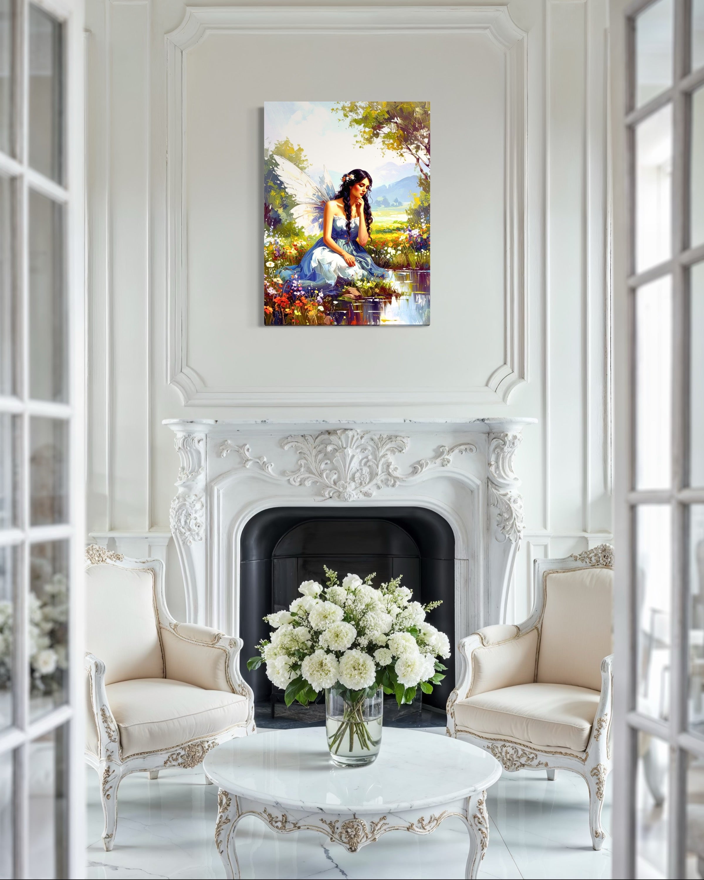 Dreamy Fairy Meadow Poster