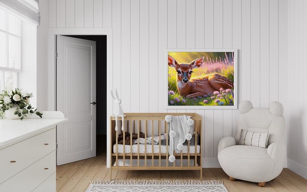 Doe in the Meadow Museum Print