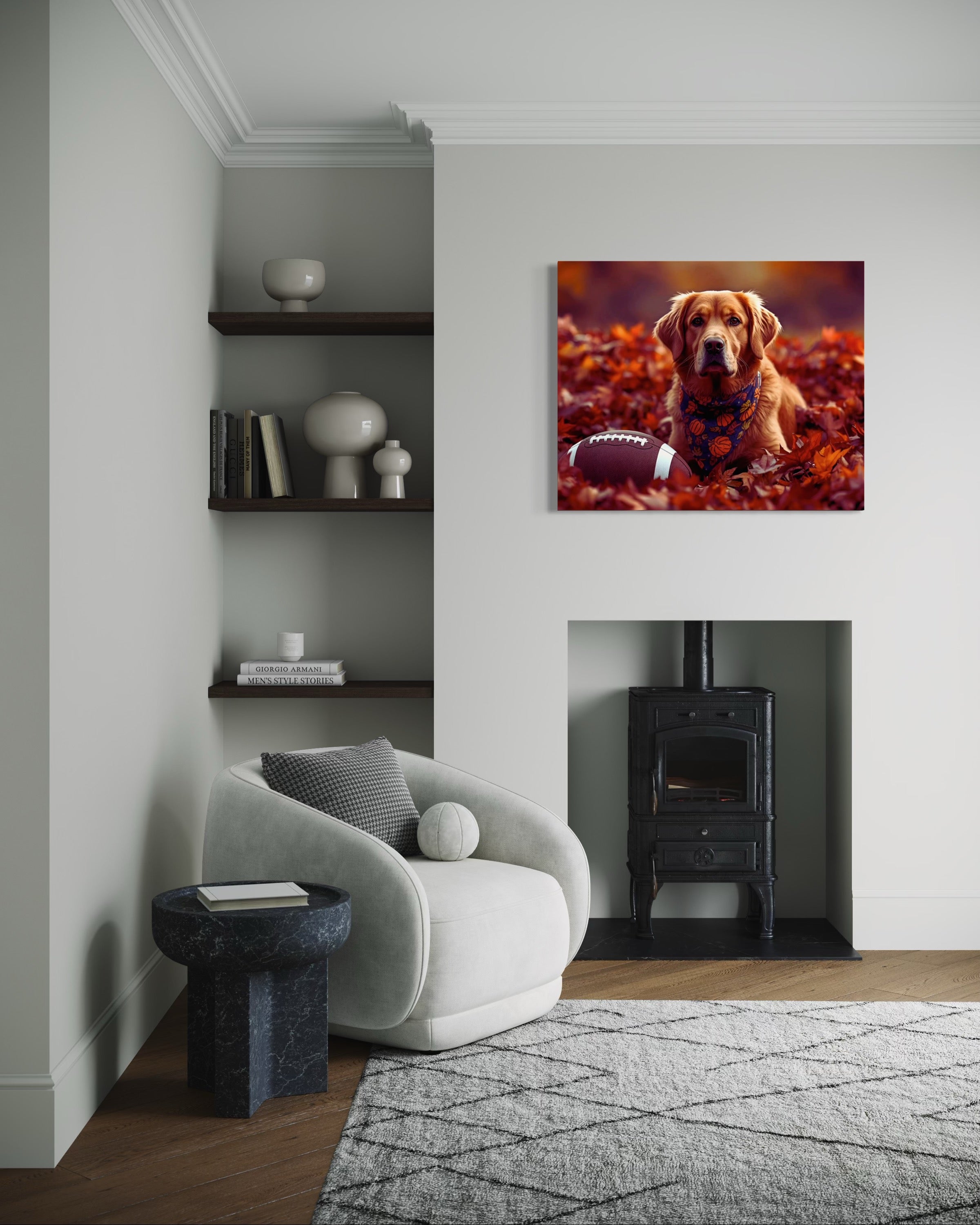 All American Autumn Museum Print
