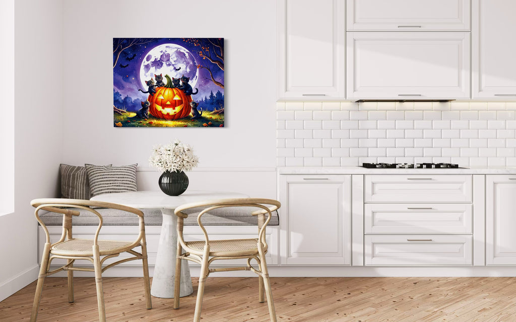Kittens on a Jack O Lantern