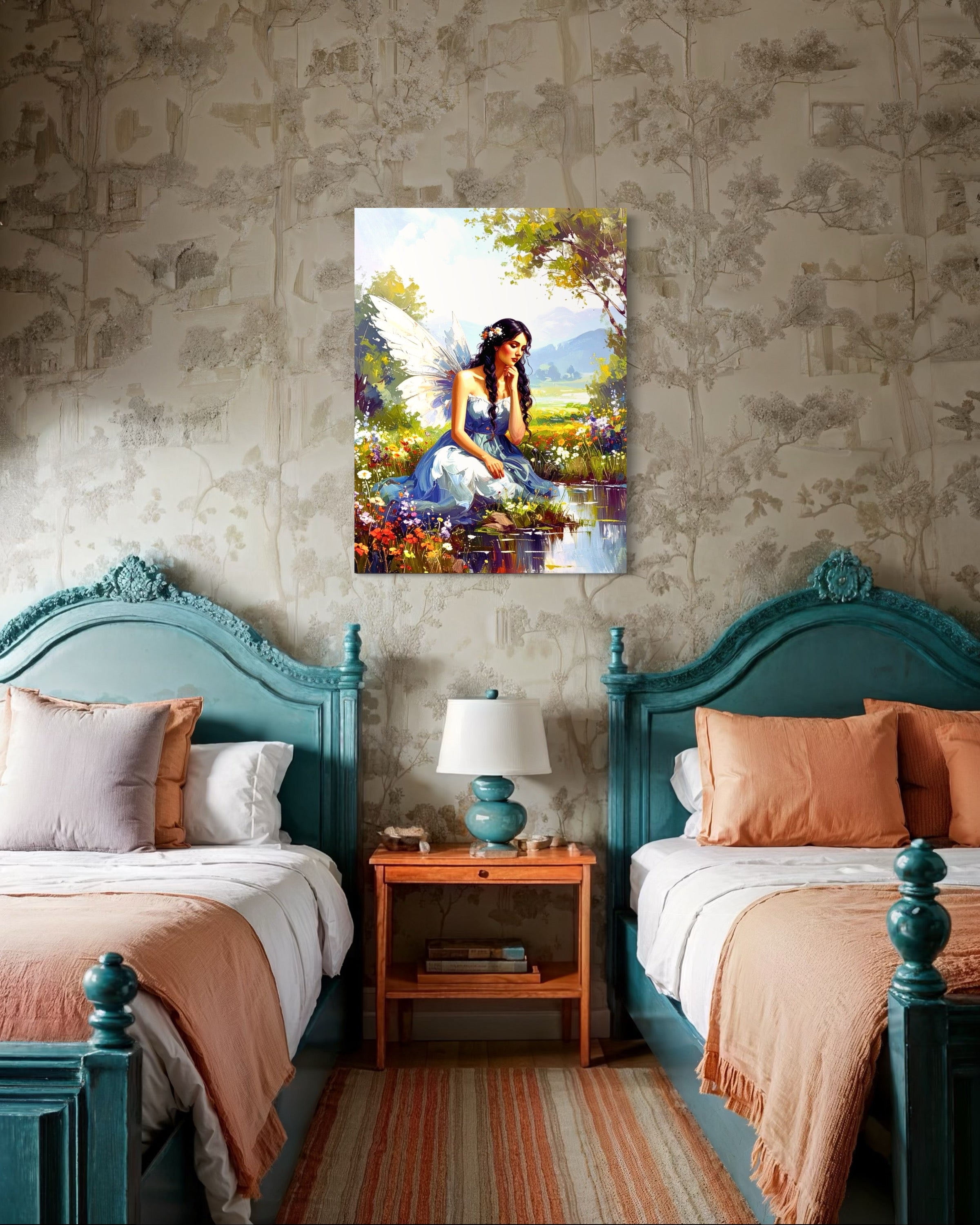 Dreamy Fairy Meadow Poster