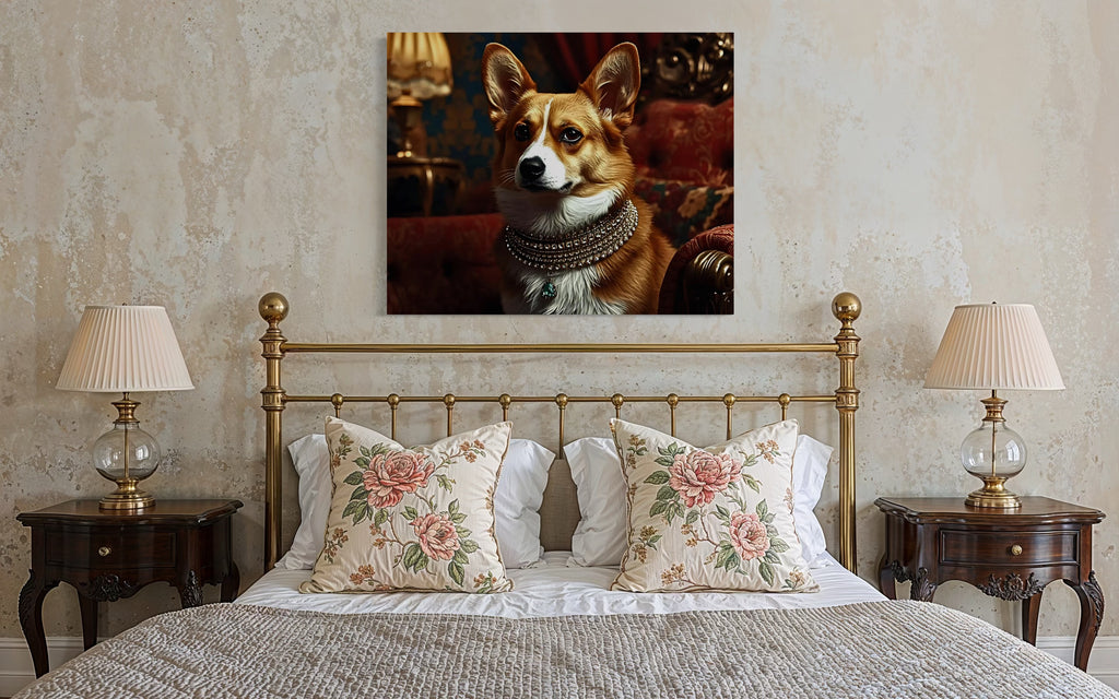 Victorian Royal Korgi Portrait