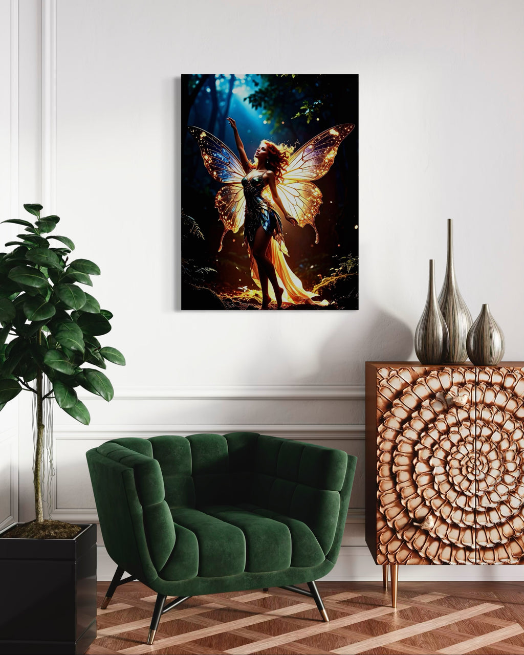 Enchanting Glowing Fairy