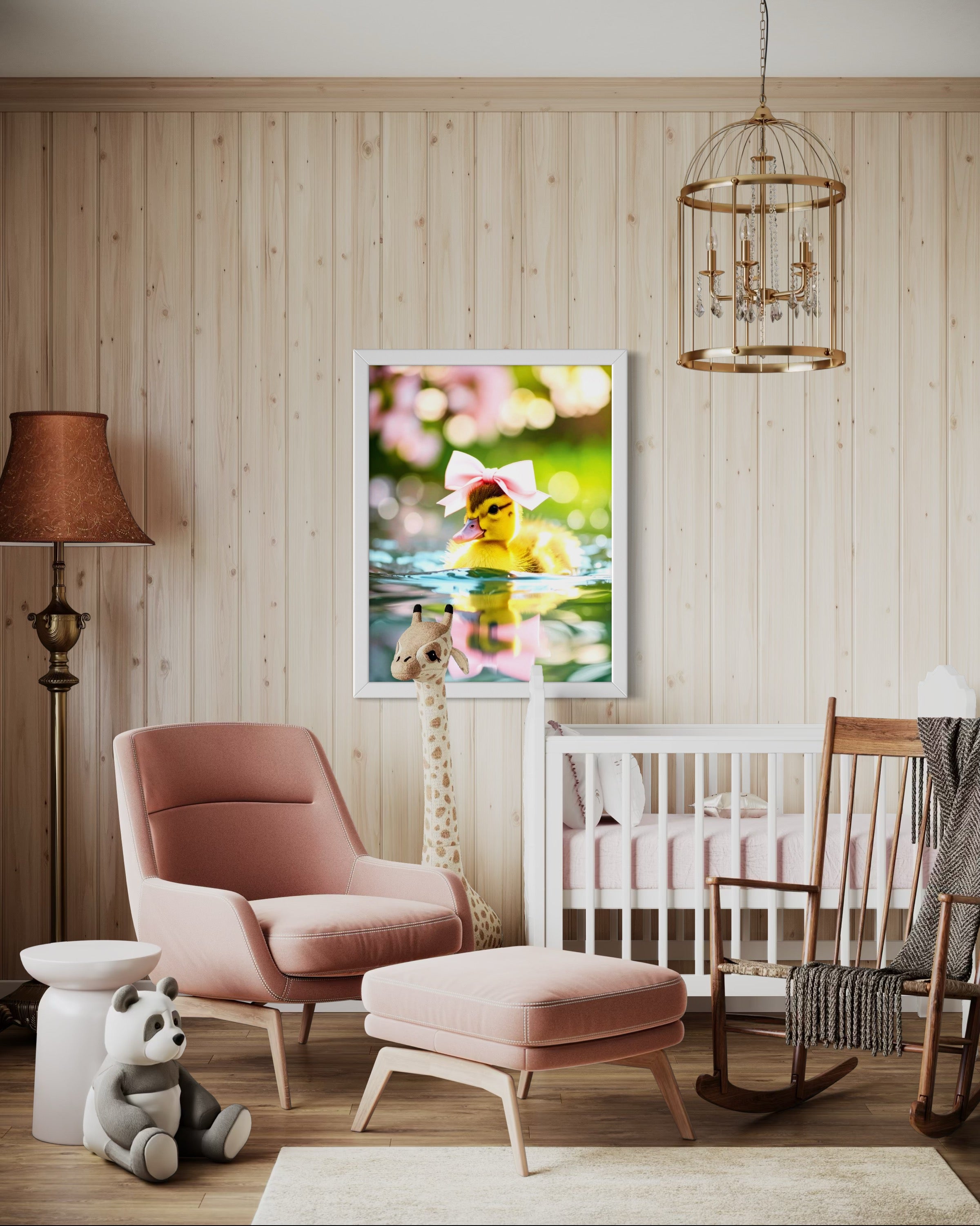 Duckling Princess Museum Print