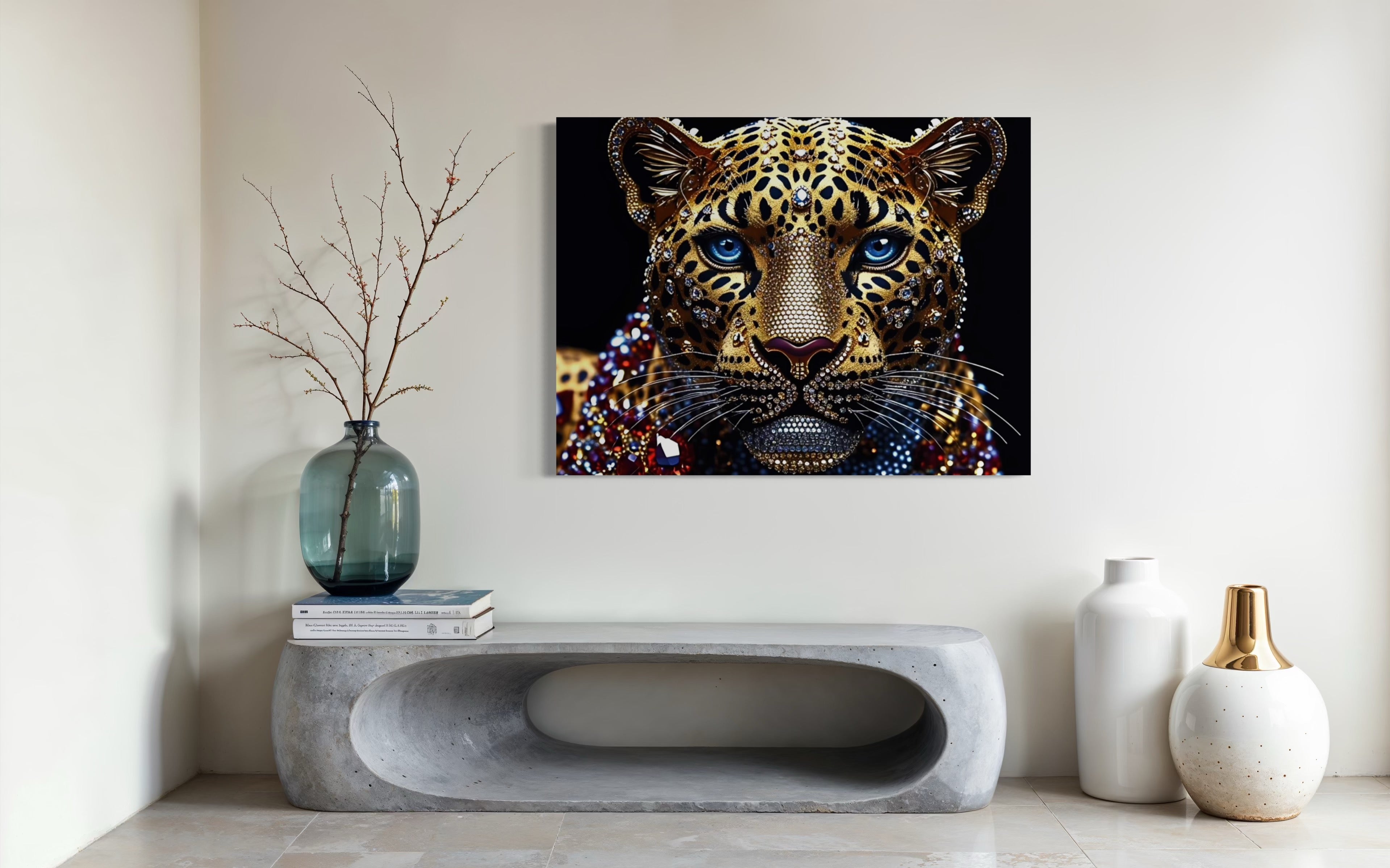 Gemstone Leopard