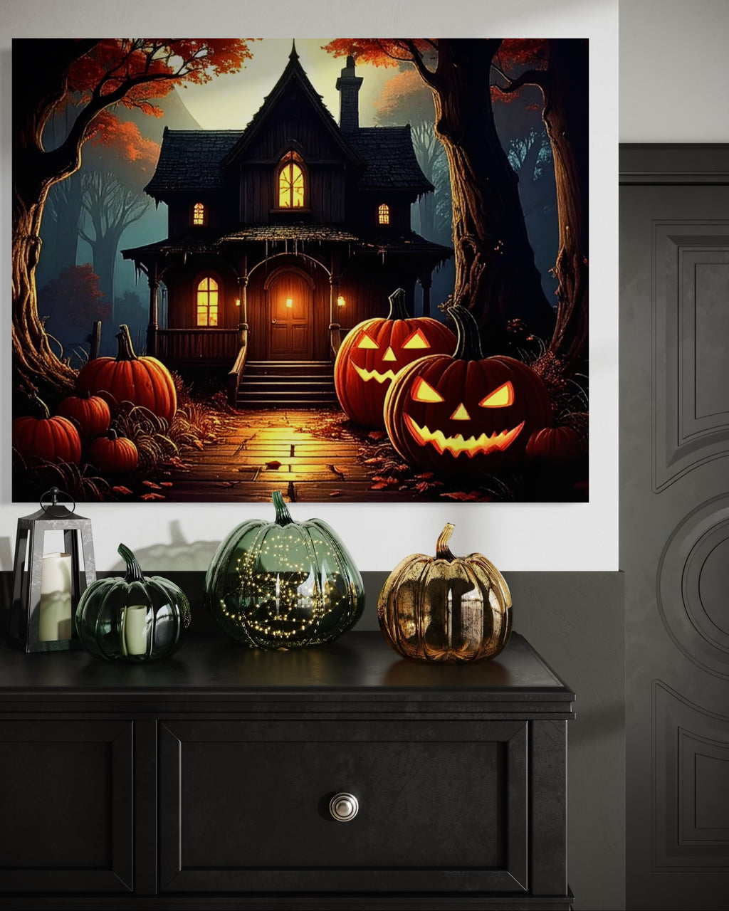 Halloween House Porch