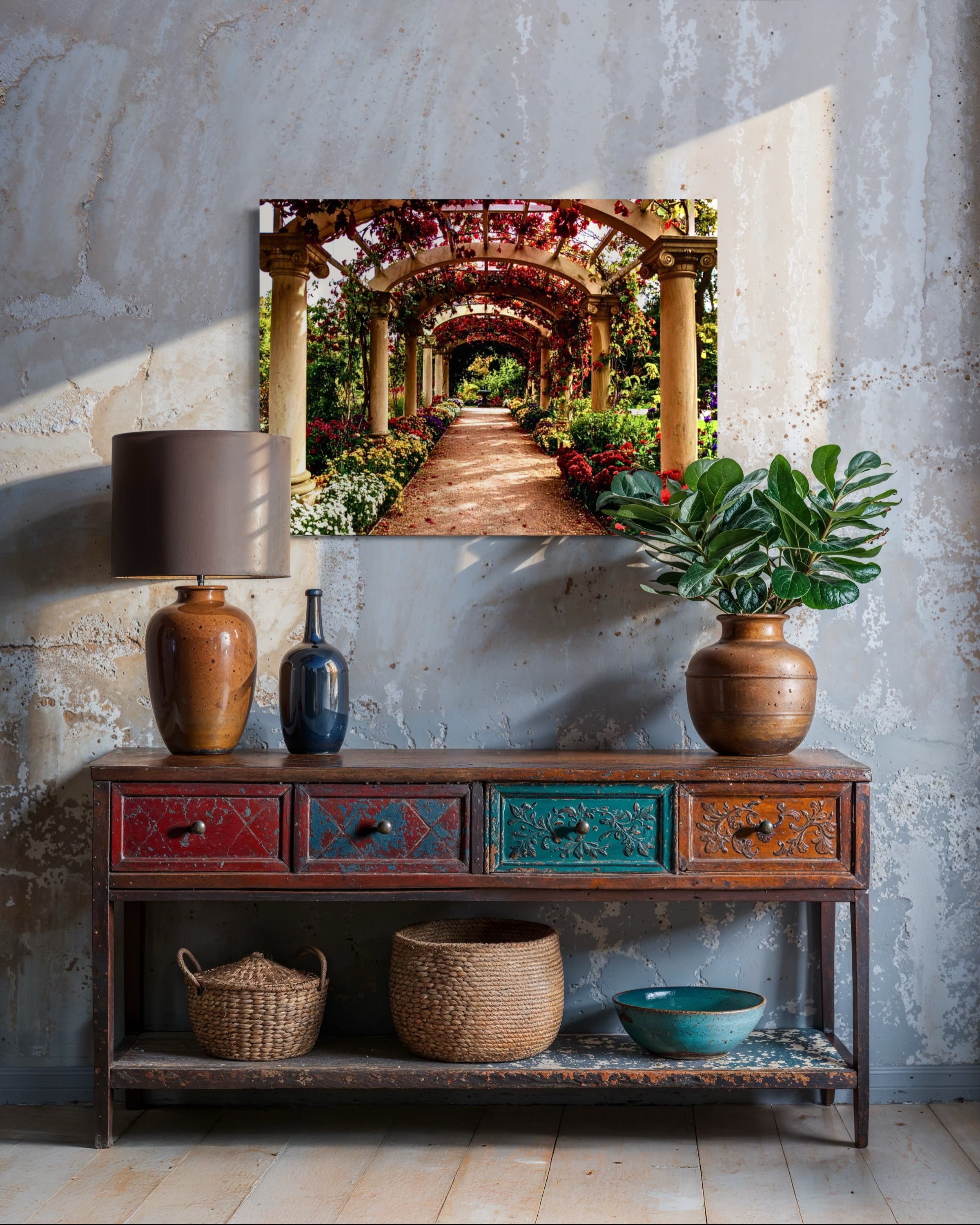 Autumn Botanical Garden Day Museum Print