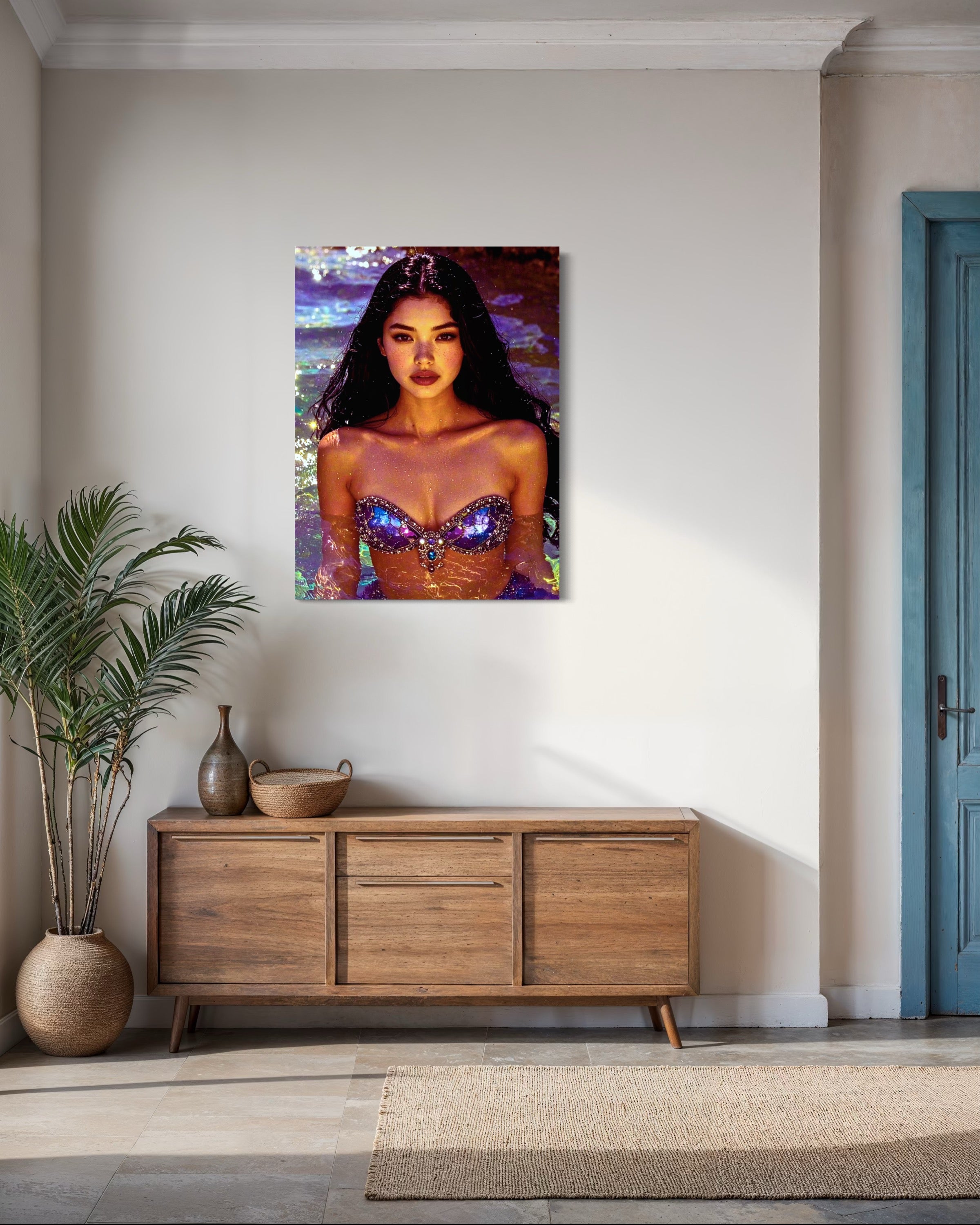 Calypso Siren of Cala Macarella, Spain Museum Print