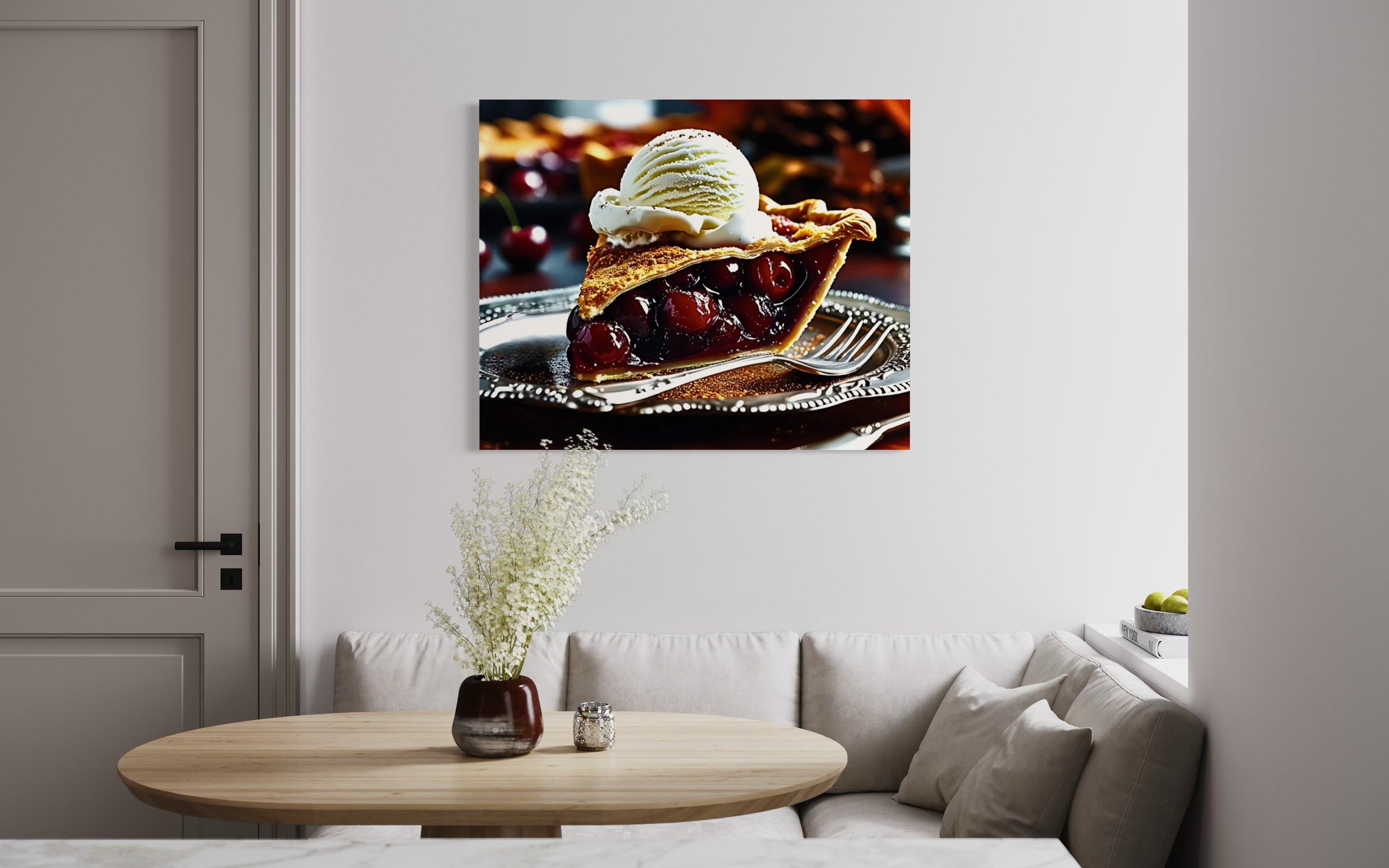 Cherry Pie a la Mode
