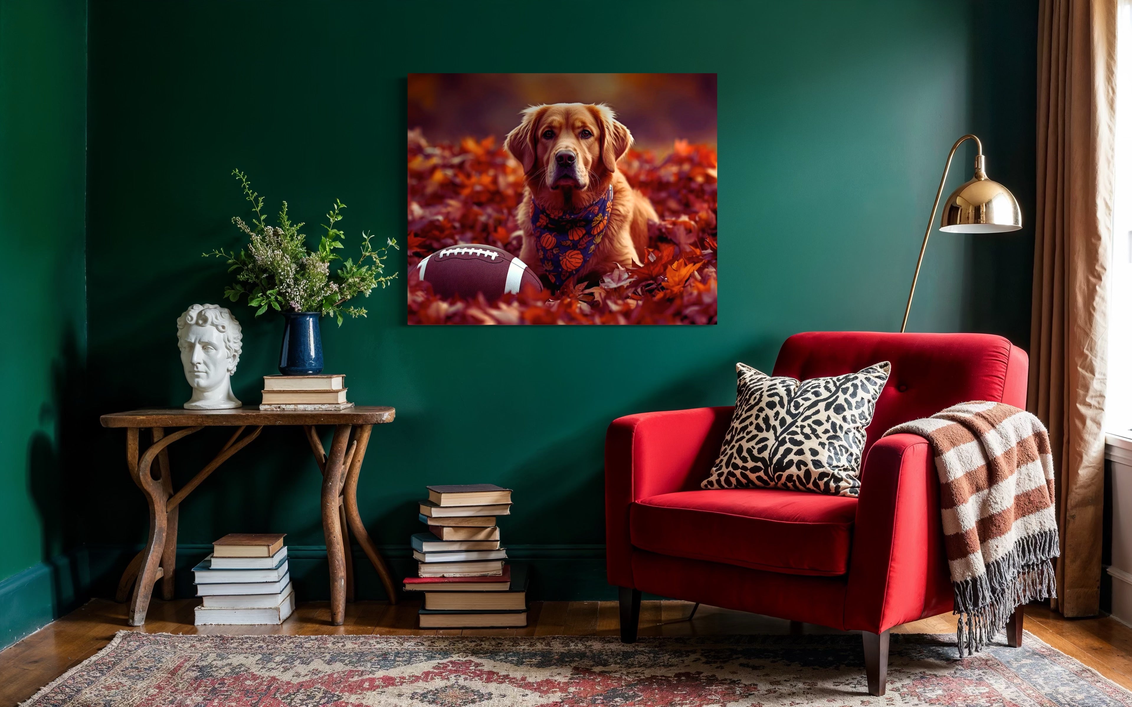 All American Autumn Museum Print