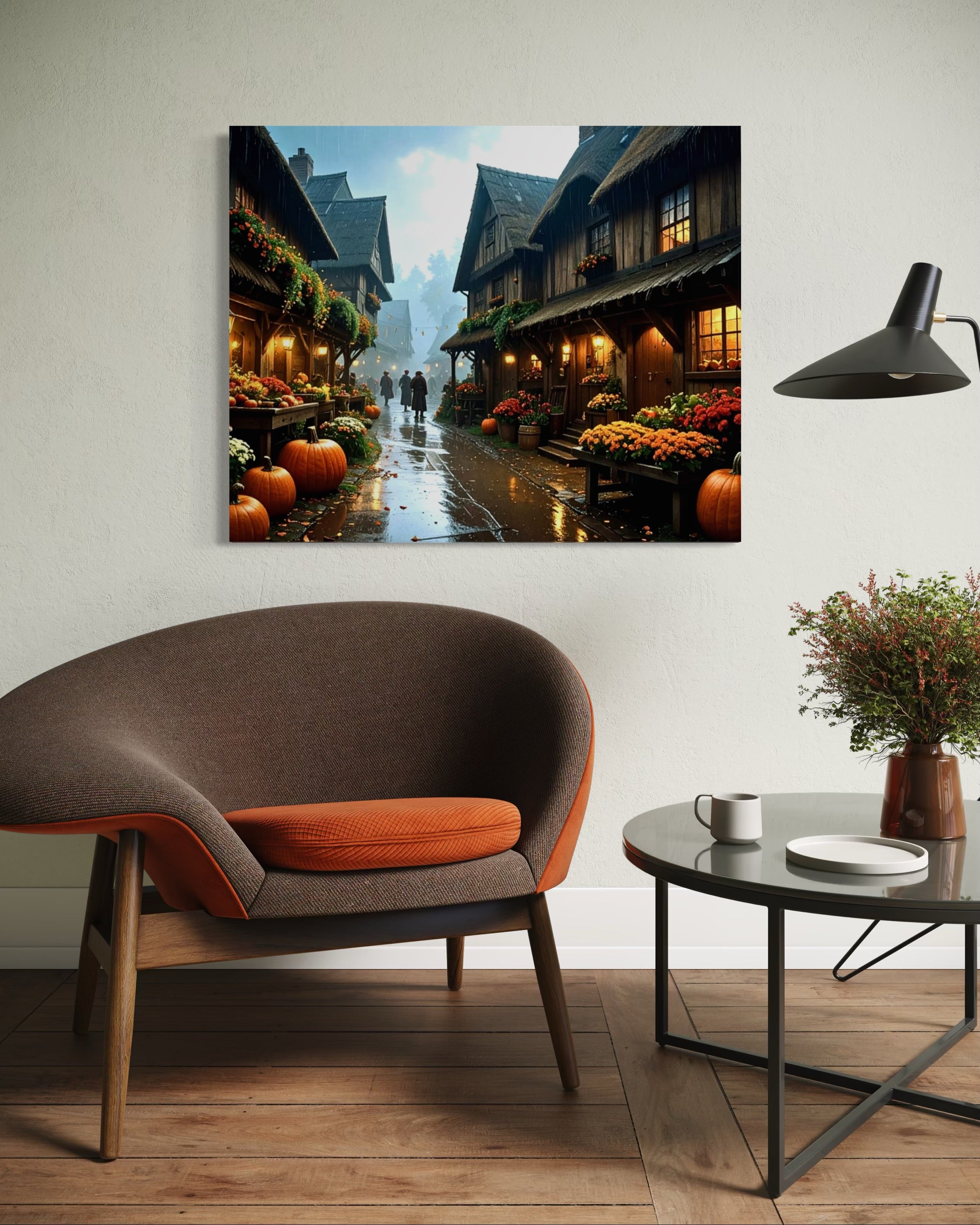 Vintage Fall Village