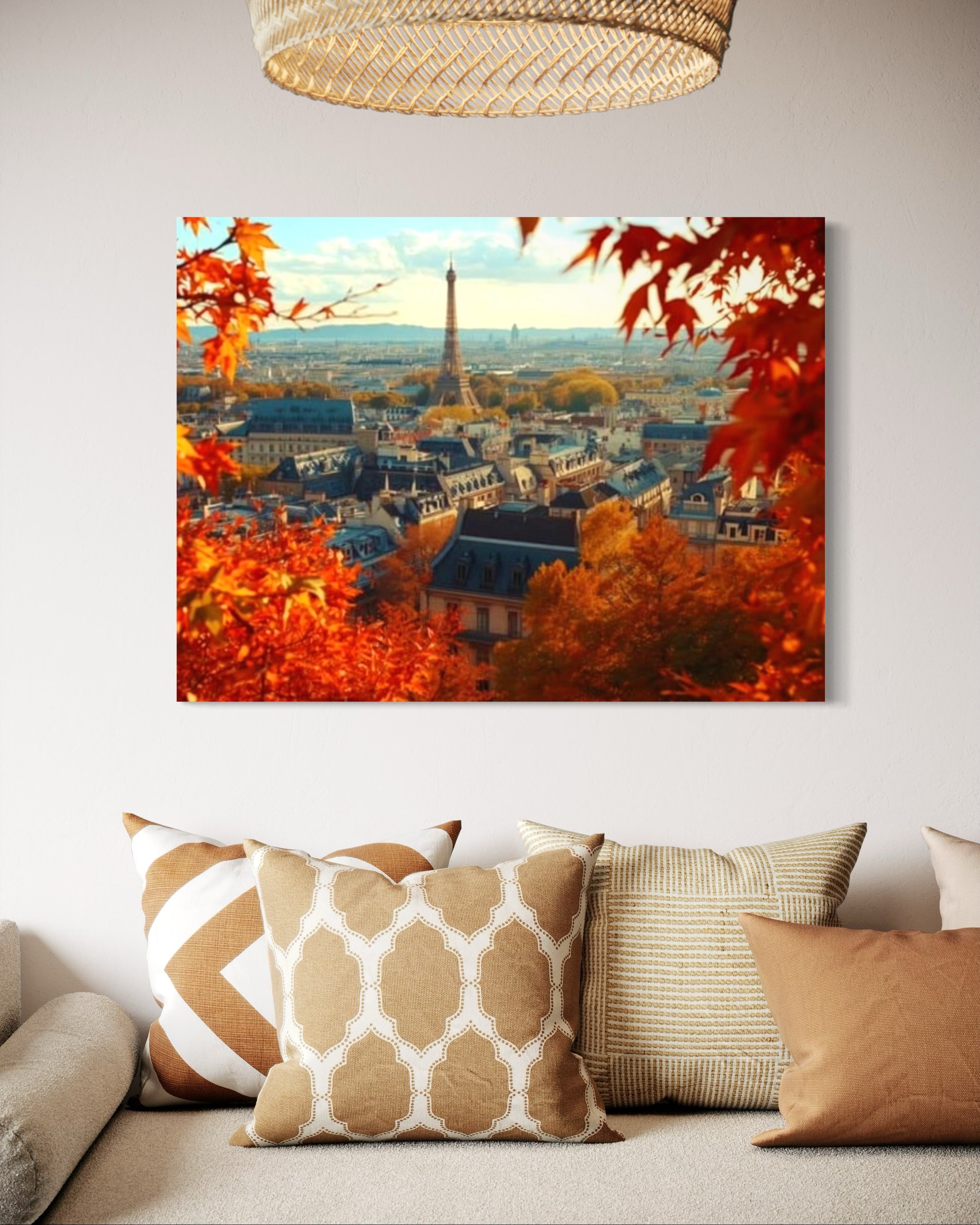 Autumn in Paris Museum Print