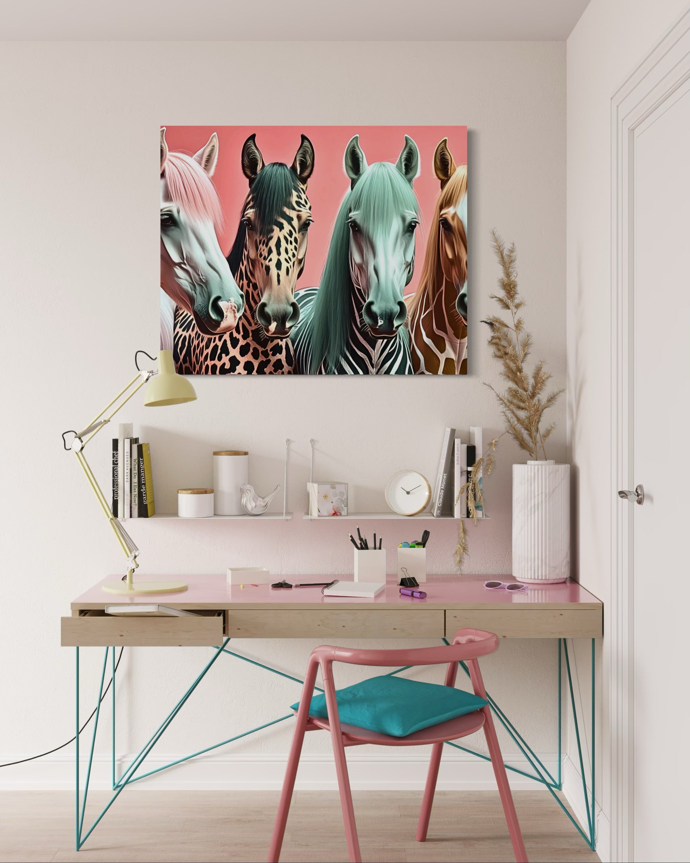 Impossible Horses Museum Print