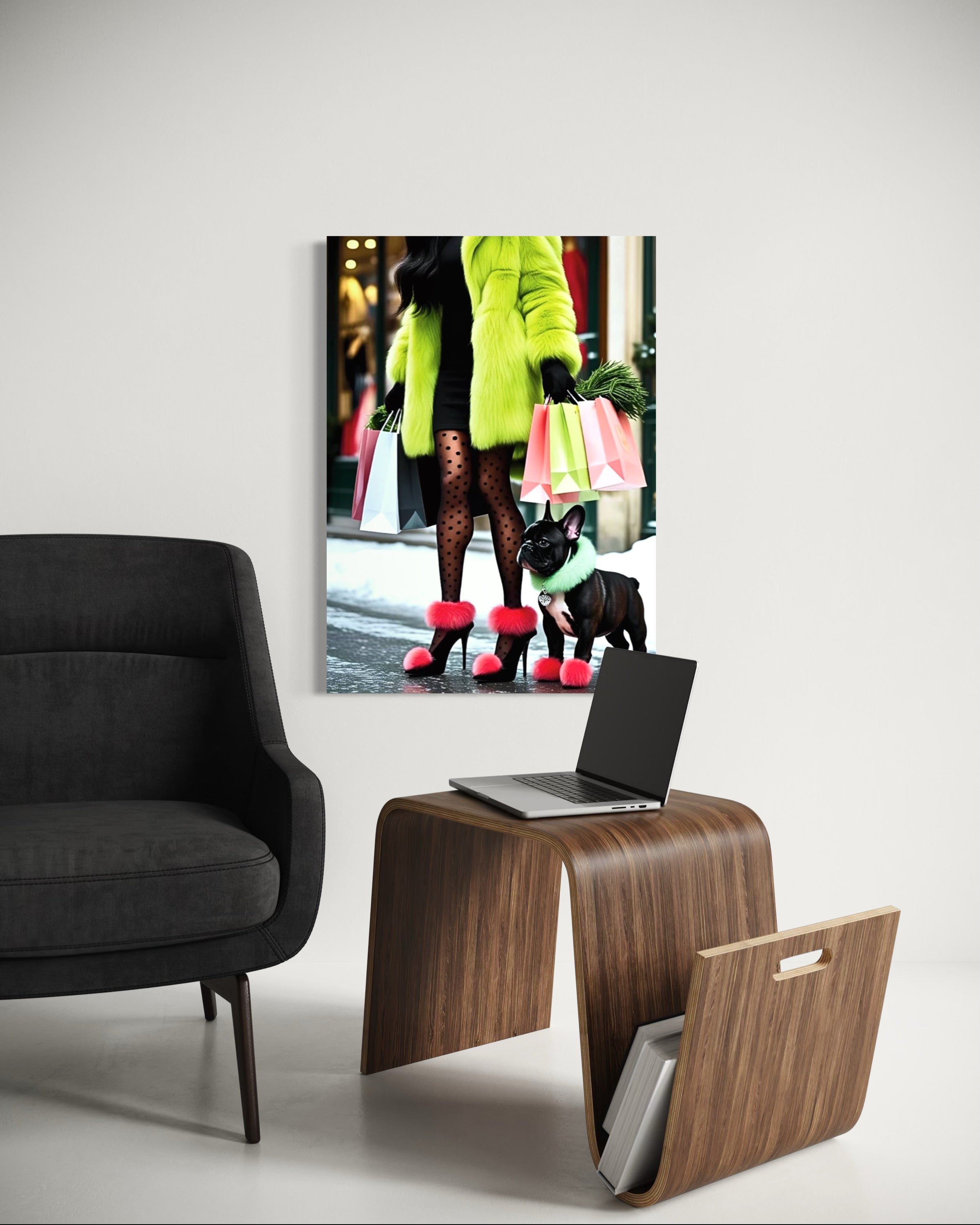 Shopping Pals Museum Print