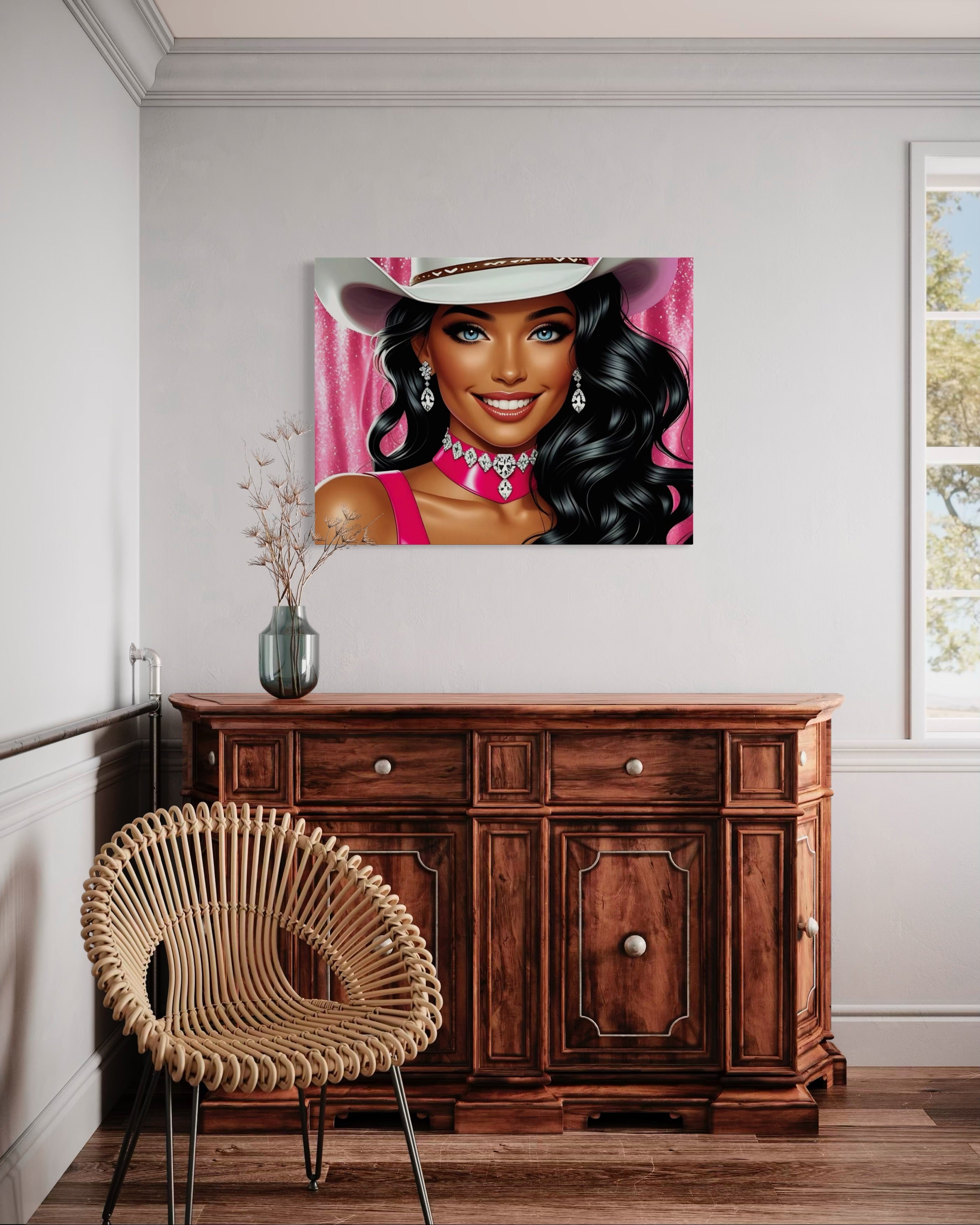 Cowgirl Princess - Black Hair