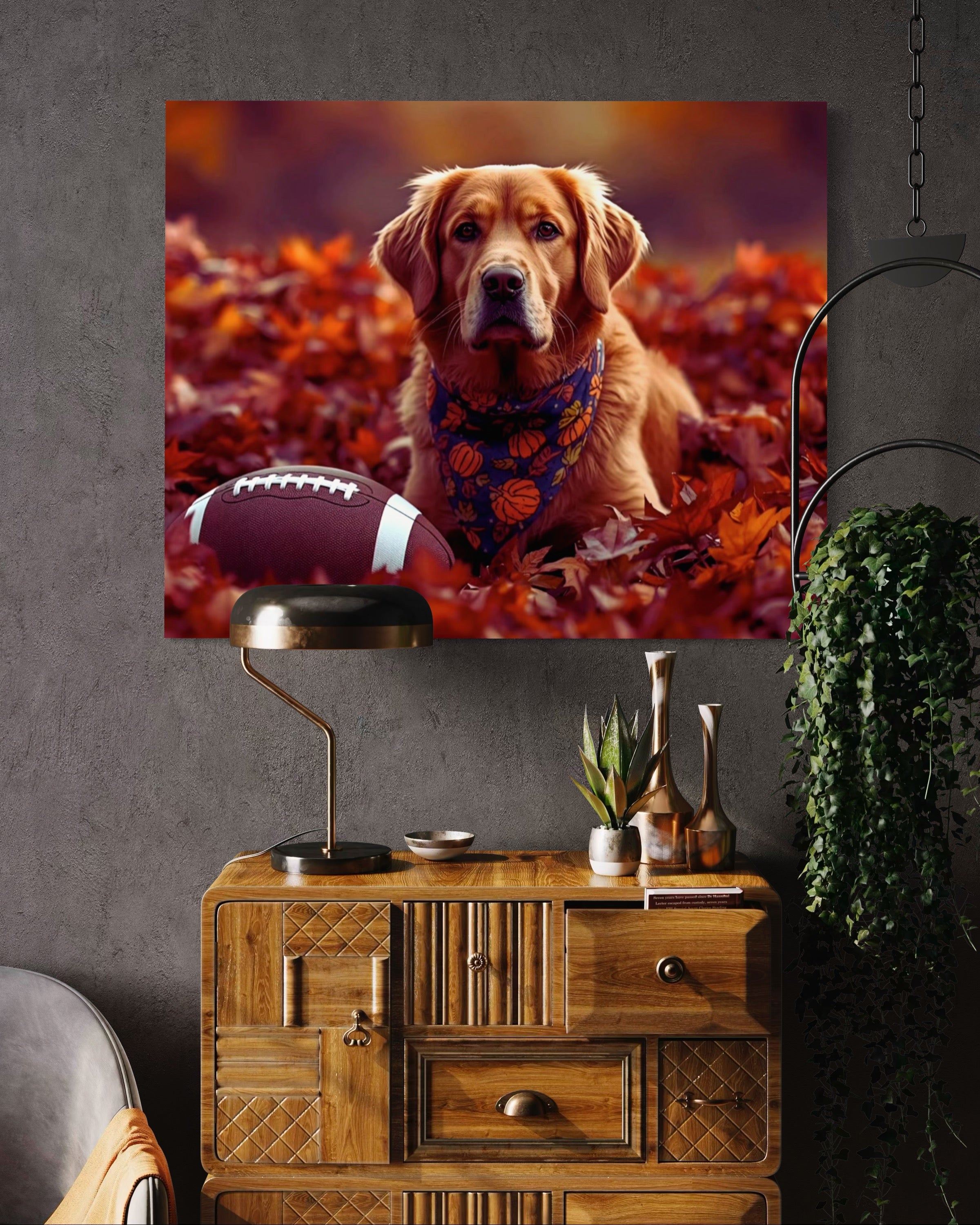 All American Autumn Museum Print