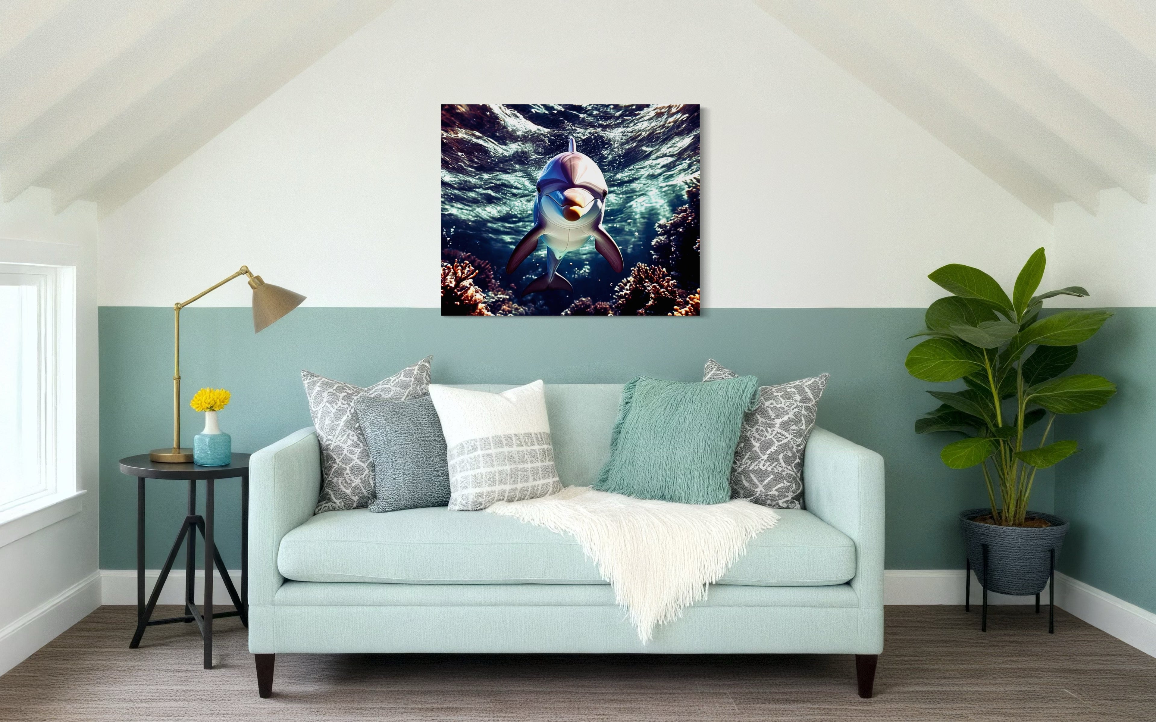Dolphin in the Ocean