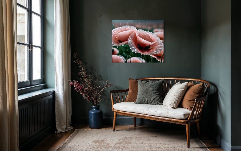 Pink Poppies Museum Print