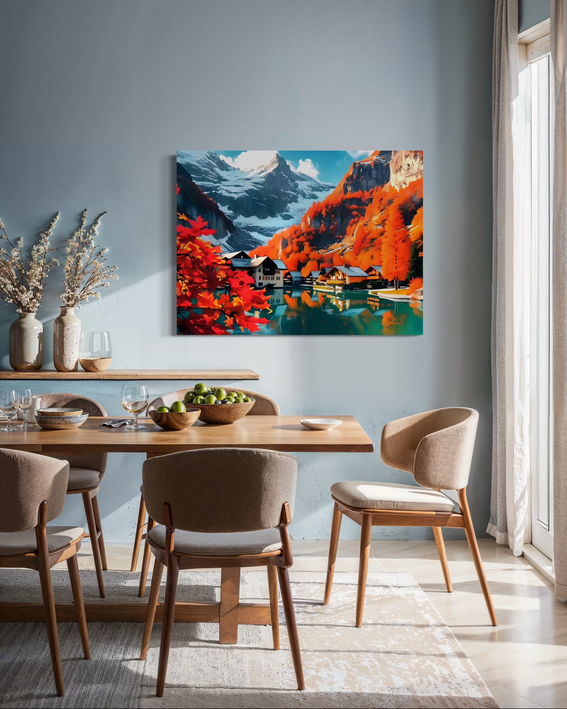 Switzerland Fall Landscape