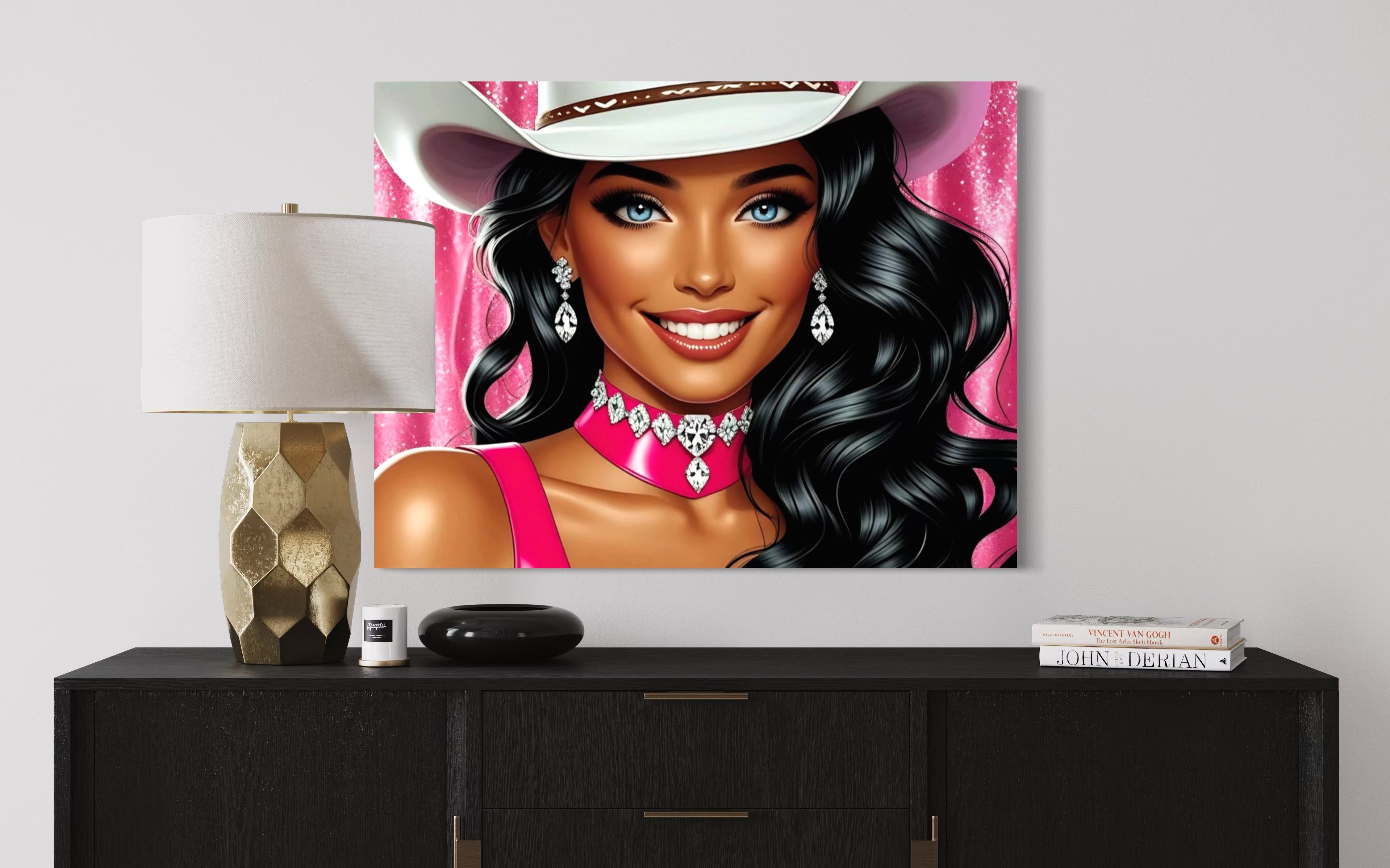 Cowgirl Princess - Black Hair