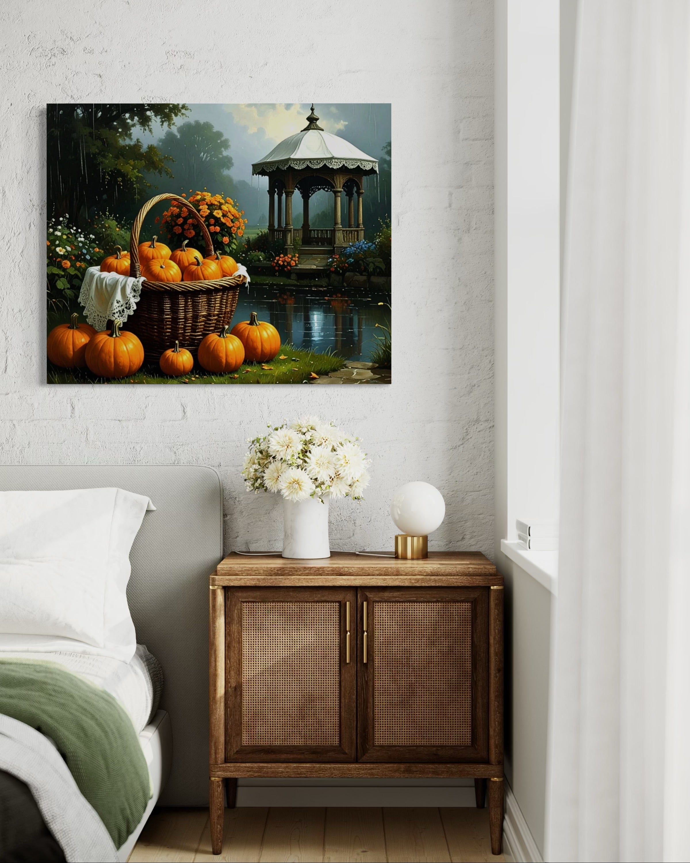 Pumpkin Basket and Gazebo