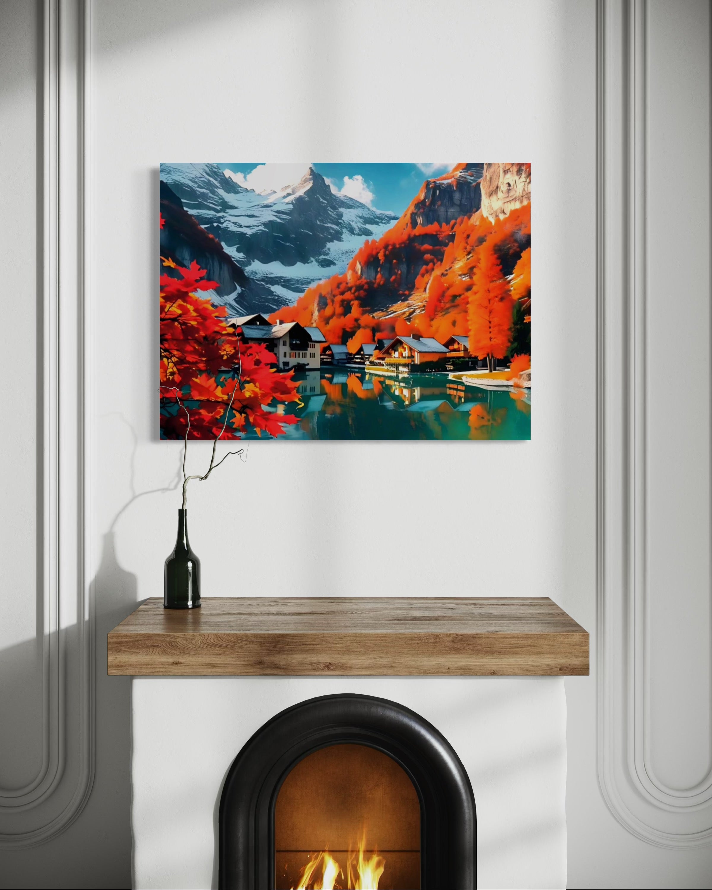 Switzerland Fall Landscape