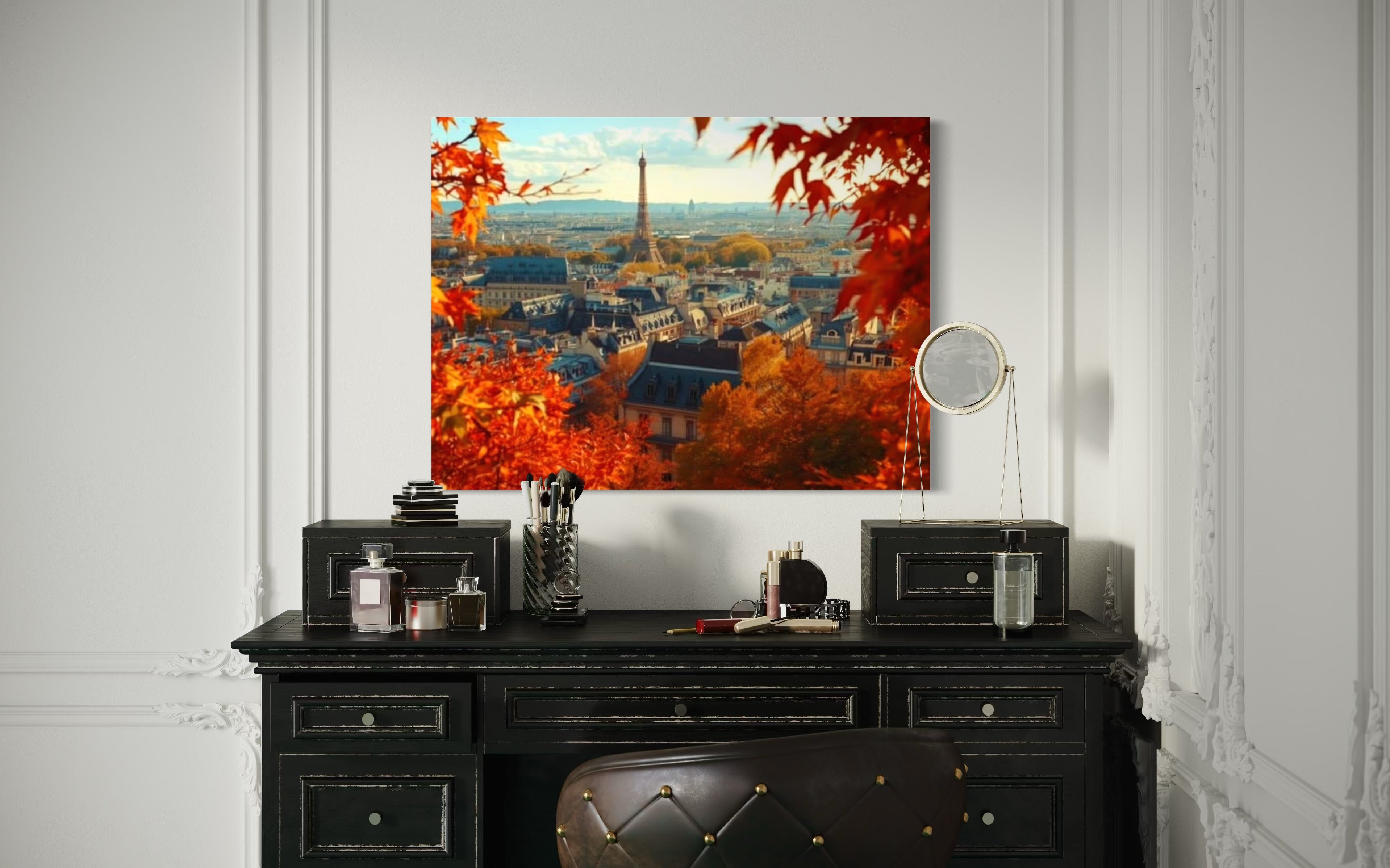 Autumn in Paris Museum Print