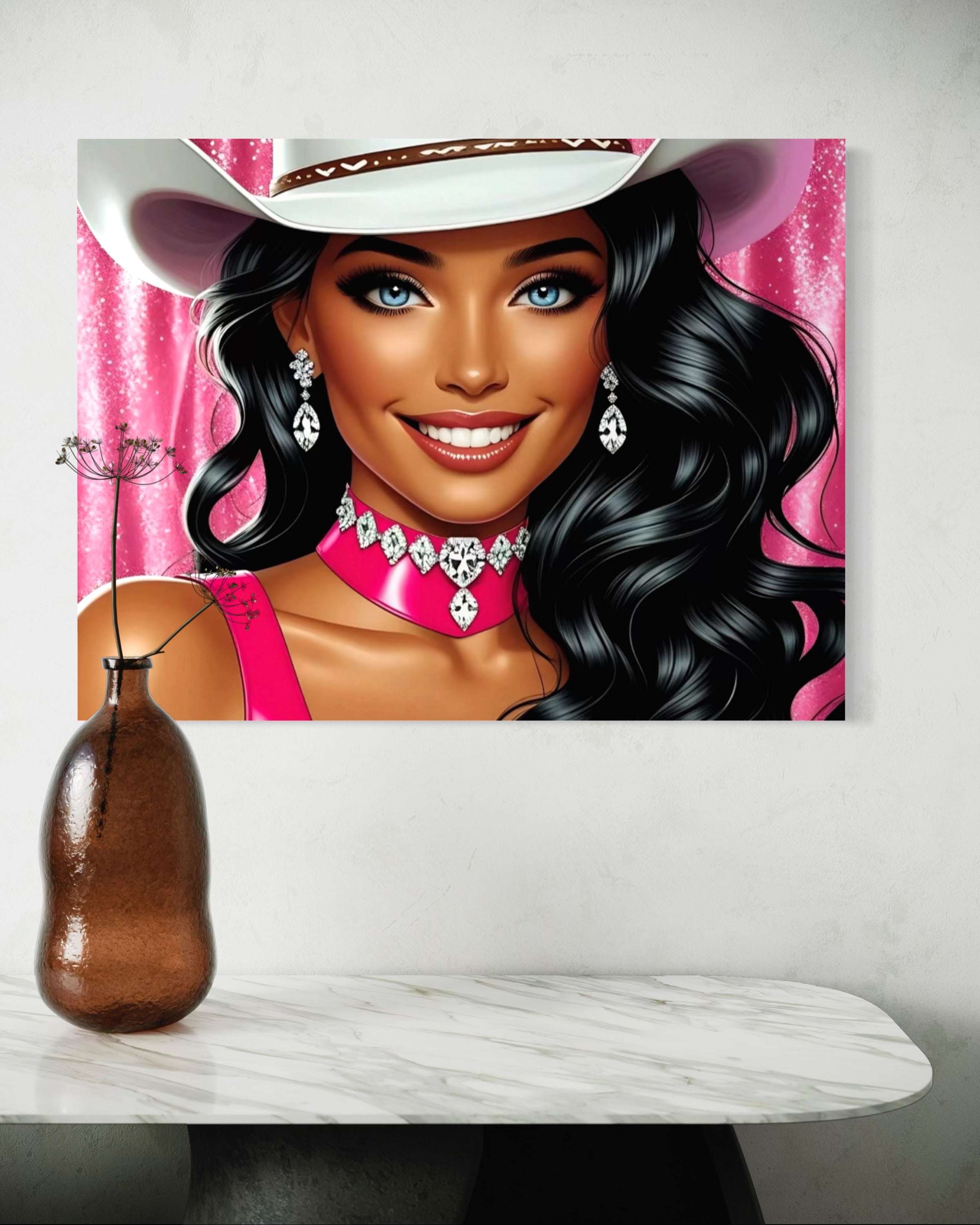 Cowgirl Princess - Black Hair