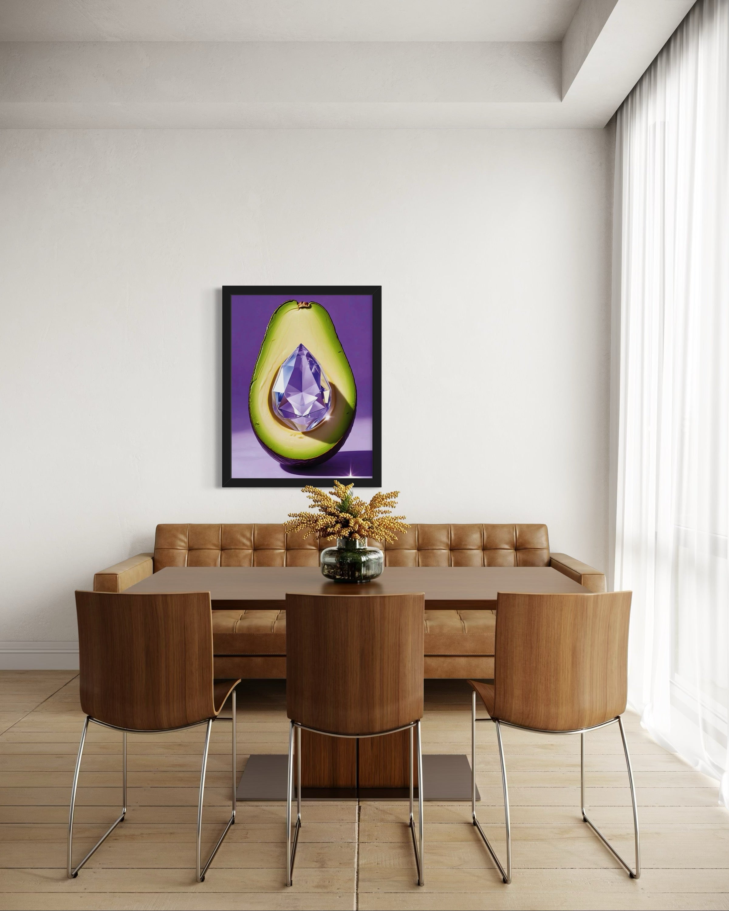 Avocado Gem Museum Print