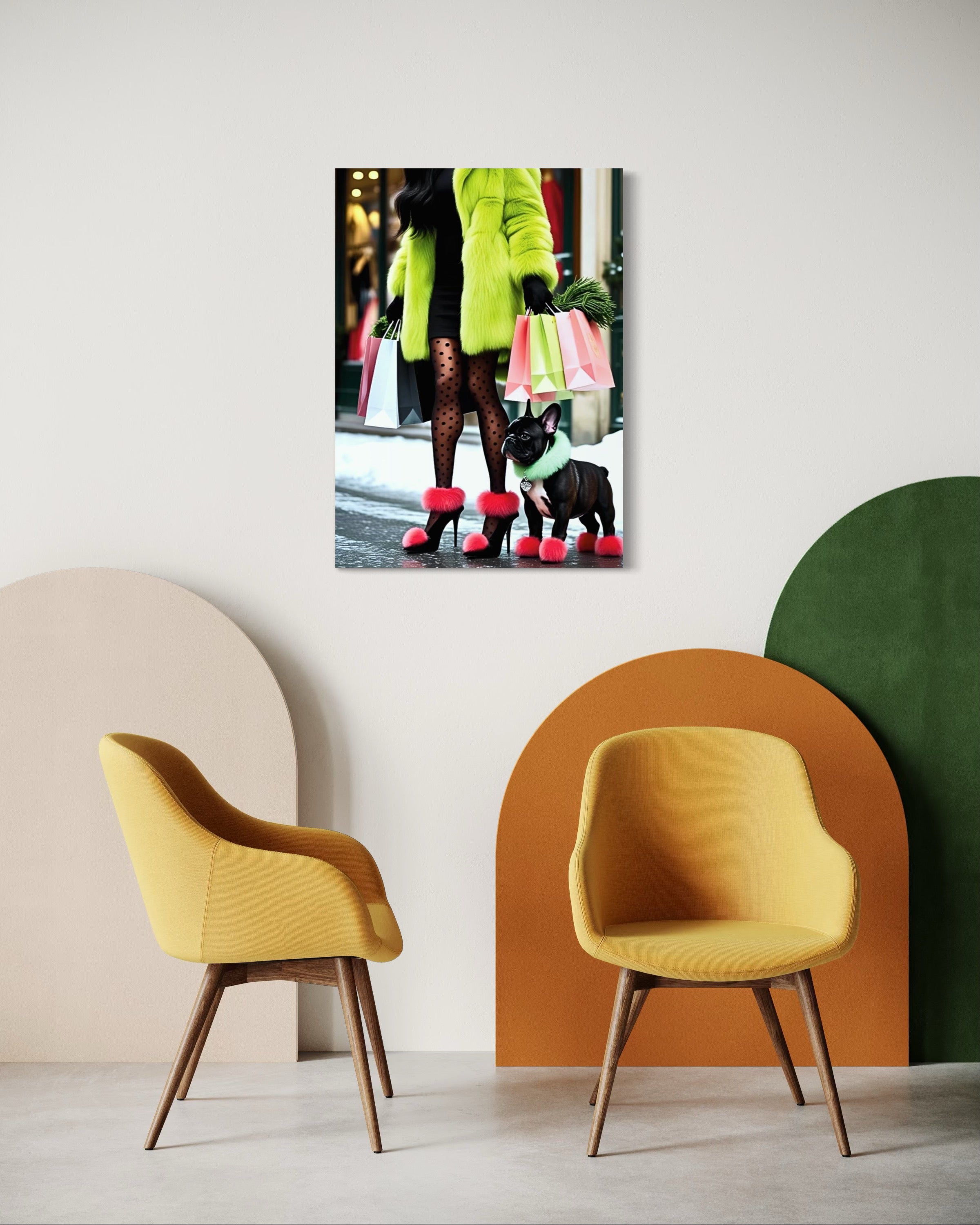Shopping Pals Museum Print