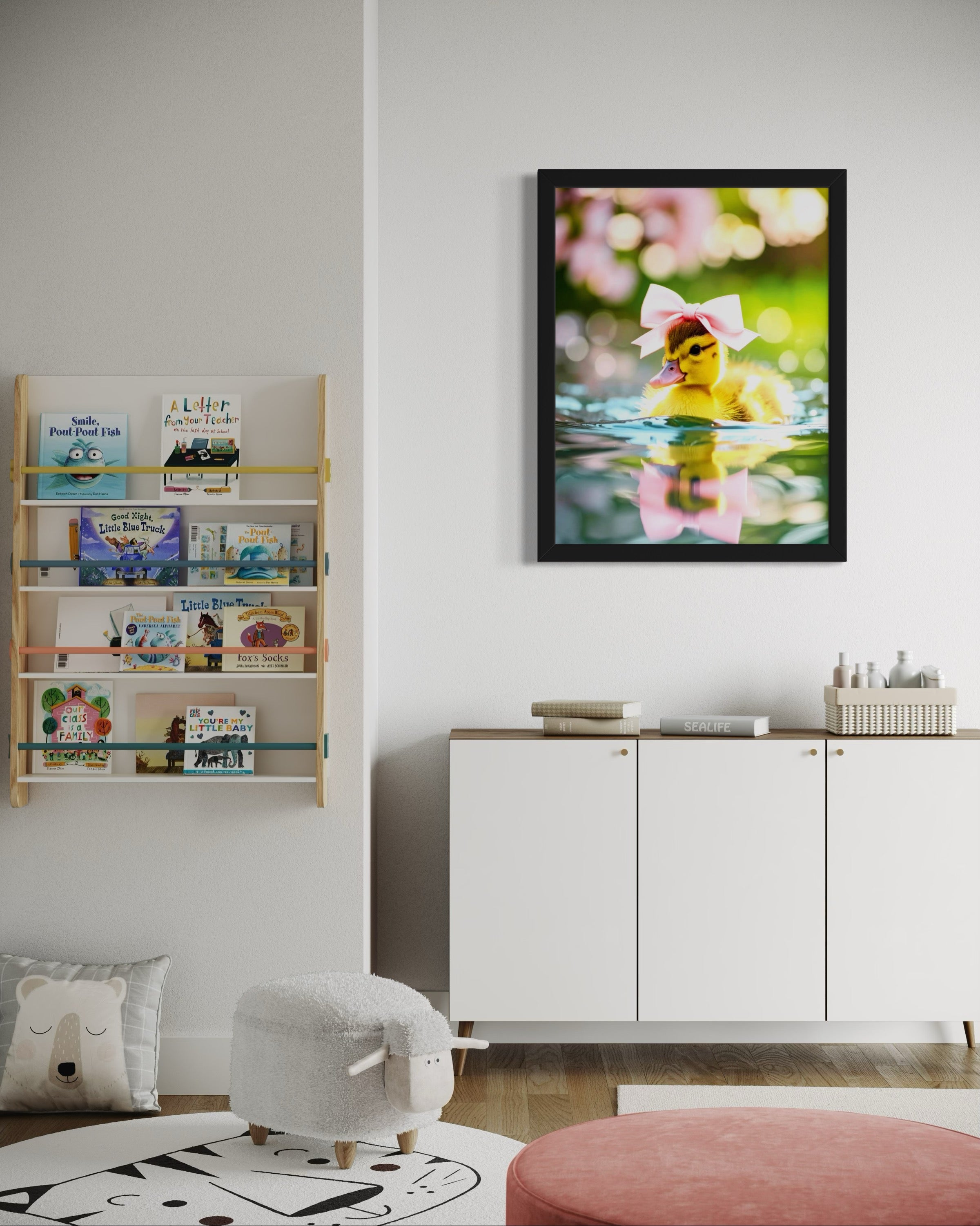 Duckling Princess Museum Print