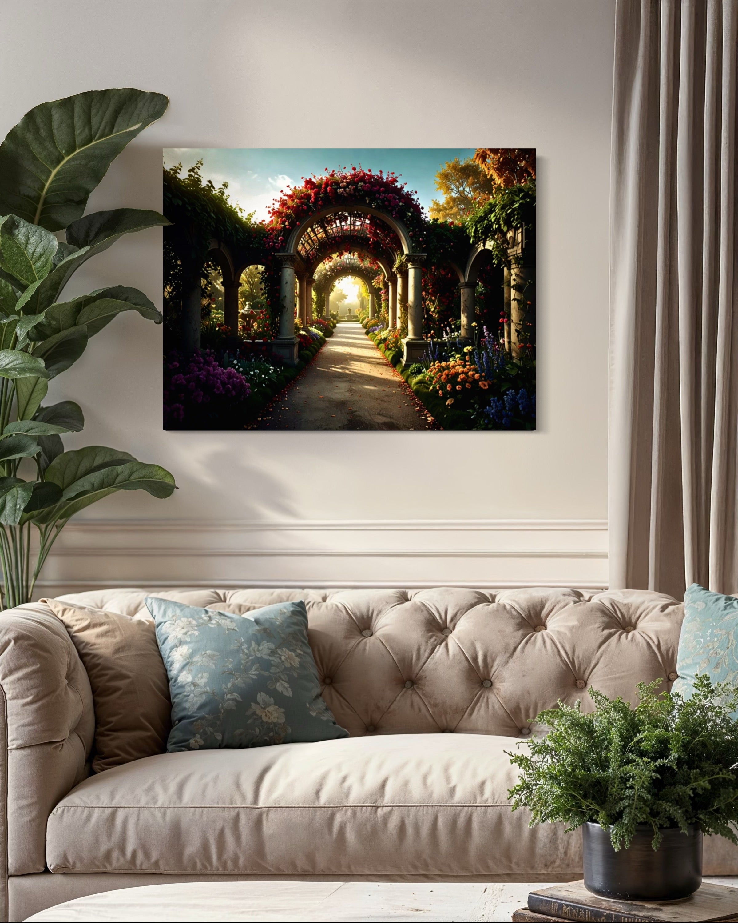 Fall Botanical Garden Museum Print