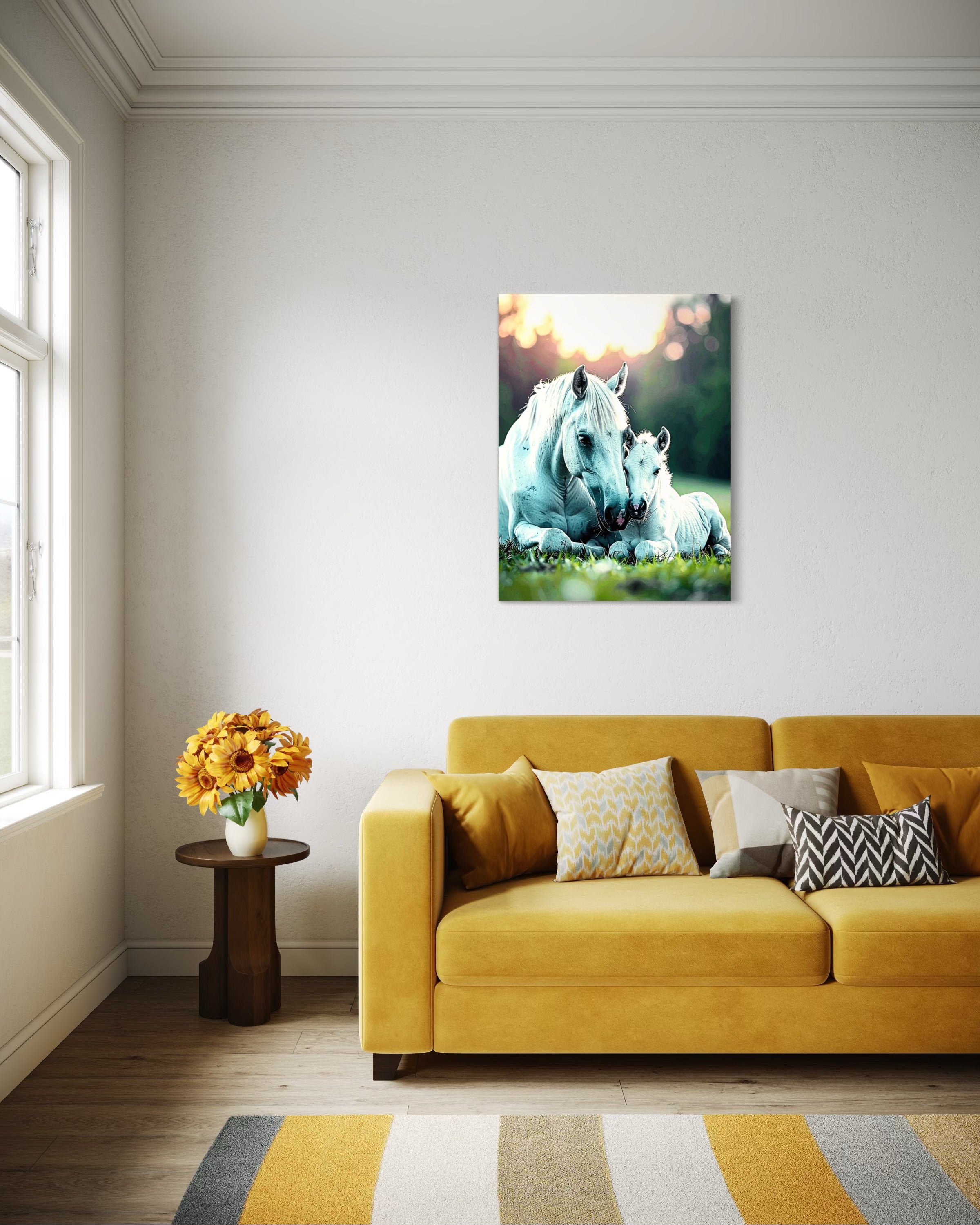 White Horse and Pony Museum Print