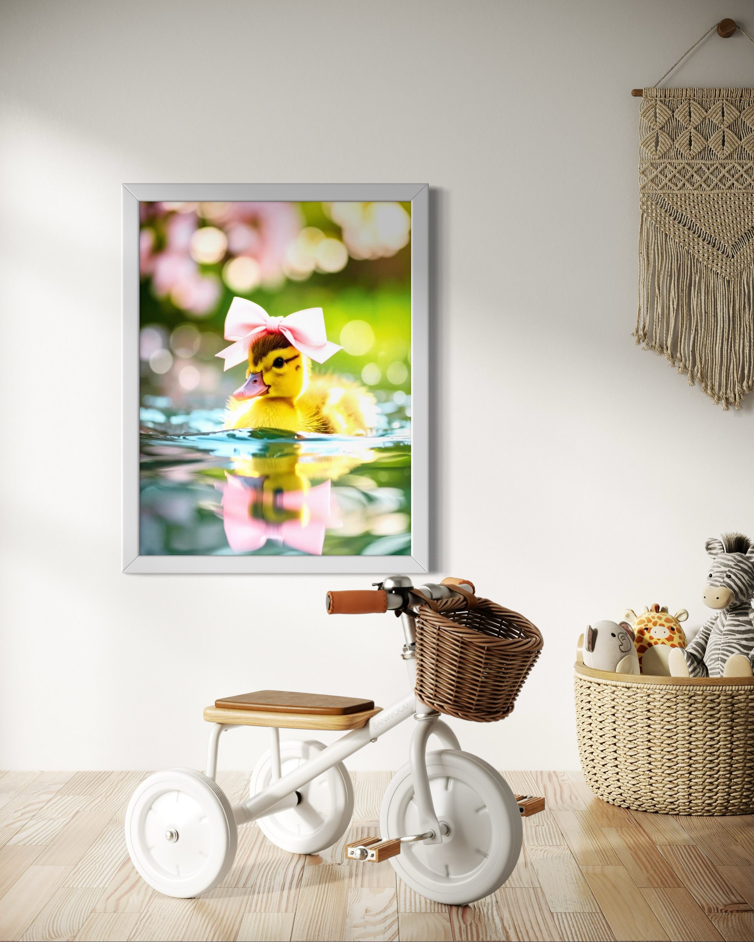 Duckling Princess Museum Print