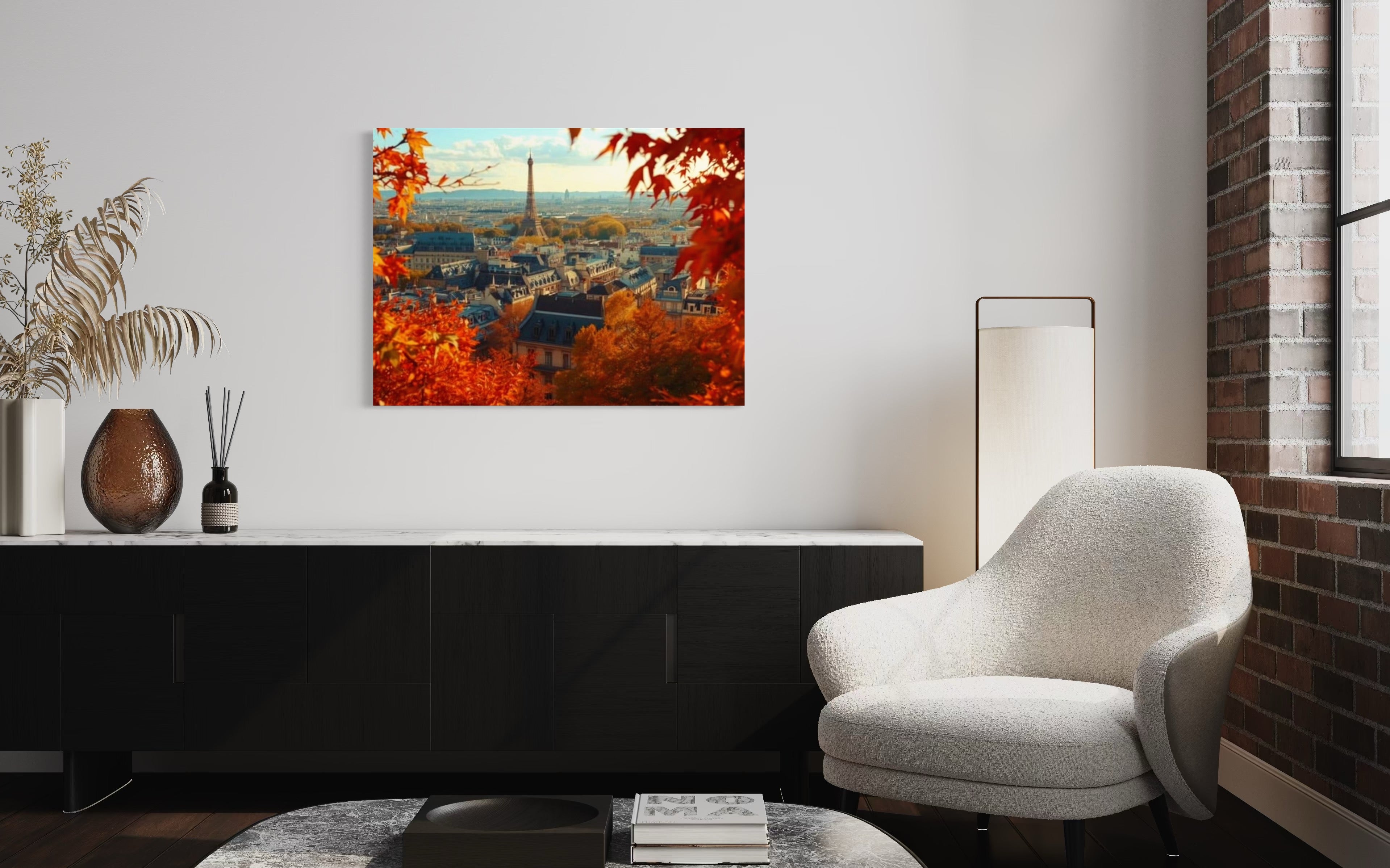 Autumn in Paris Museum Print